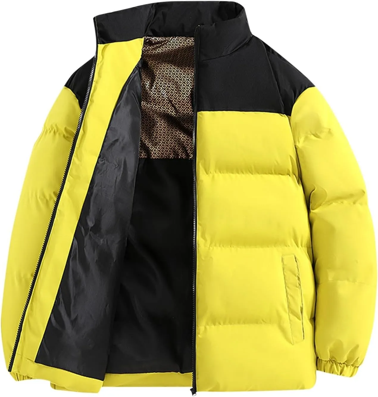 Men Winter Down Coats Warm Winter Puffer Jacket Waterproof Thicken Insulated Windproof Jacket Coat Outwear Plus Size