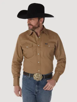 Men’s Authentic Cowboy Cut Work Western Shirt (MS71519)- Rawhide