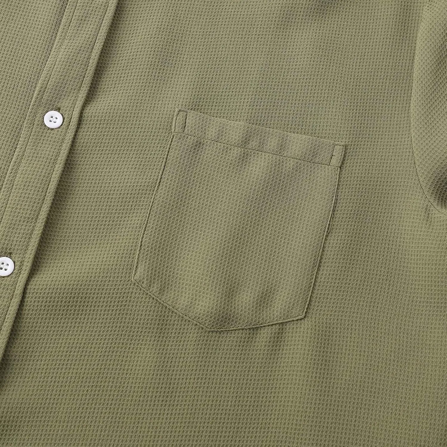 Men's Button Down Shirts Short Sleeve Casual Shirts Summer Beach Shirts Vacation Wedding Shirt