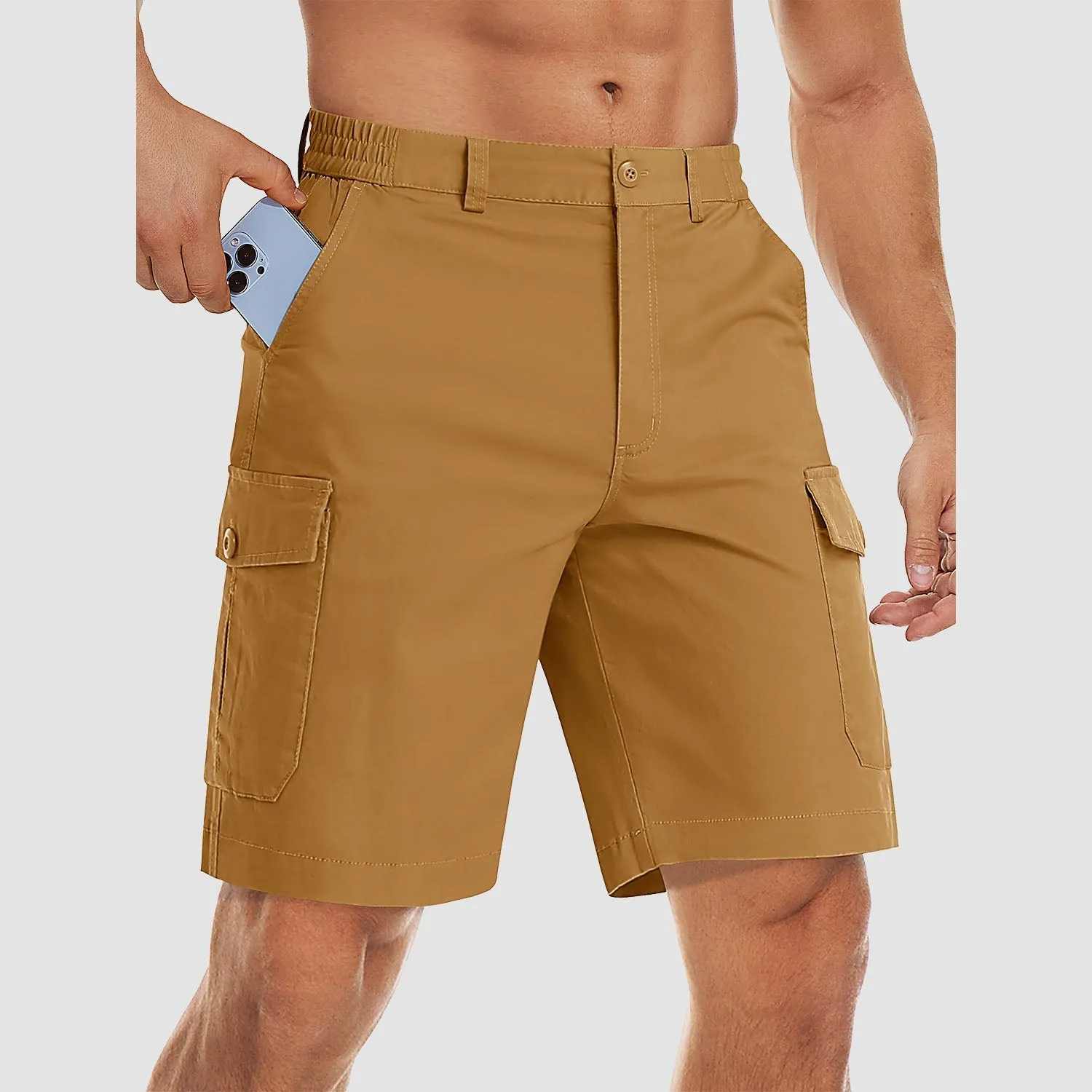Men's Cargo Shorts Casual Work Shorts