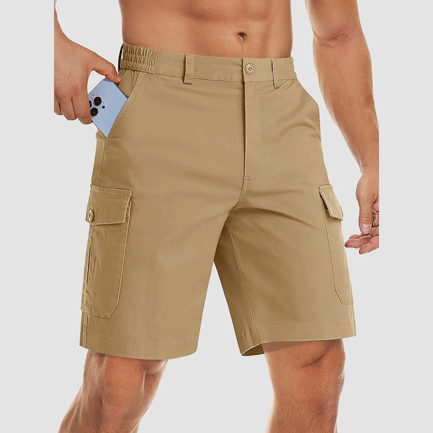 Men's Cargo Shorts Casual Work Shorts
