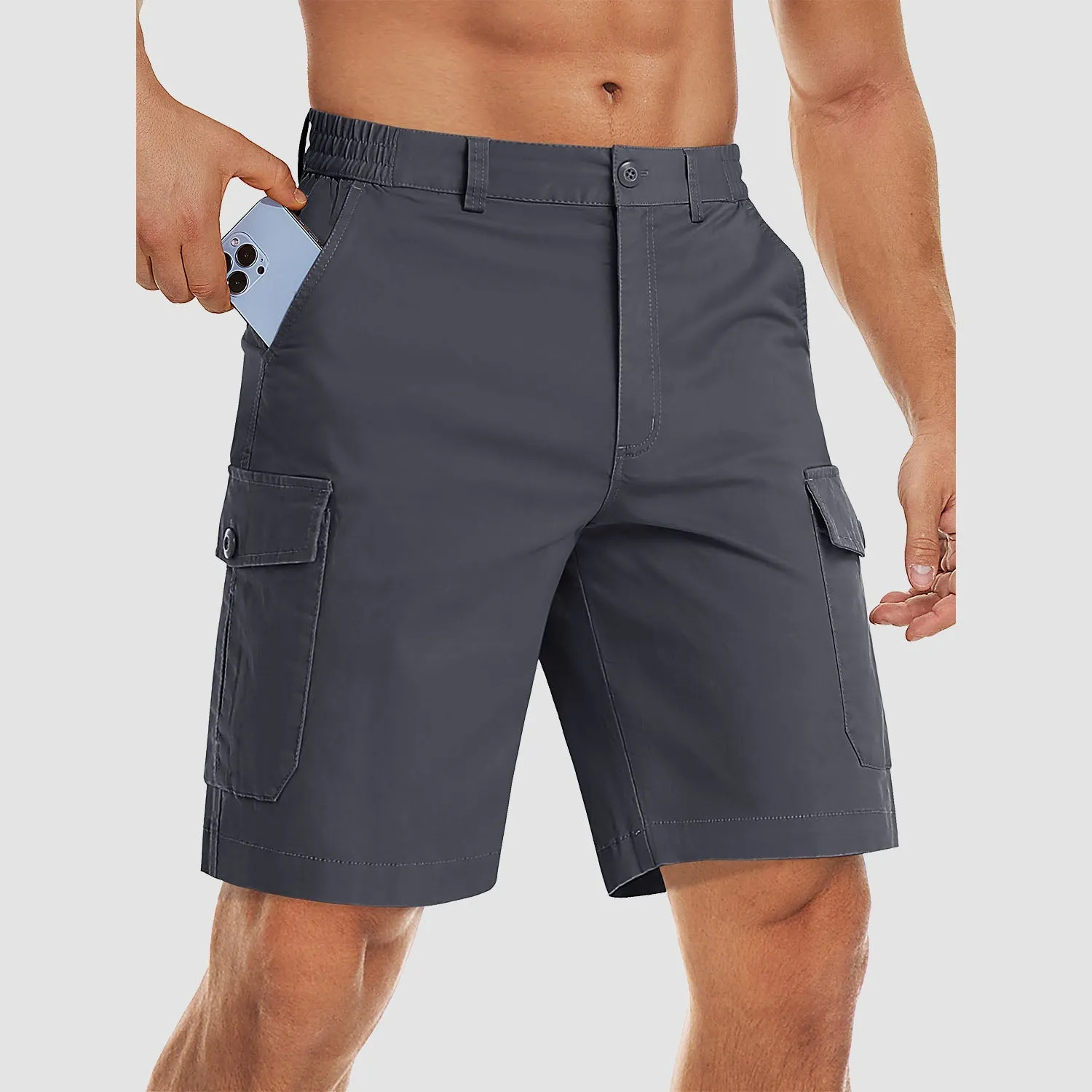 Men's Cargo Shorts Casual Work Shorts