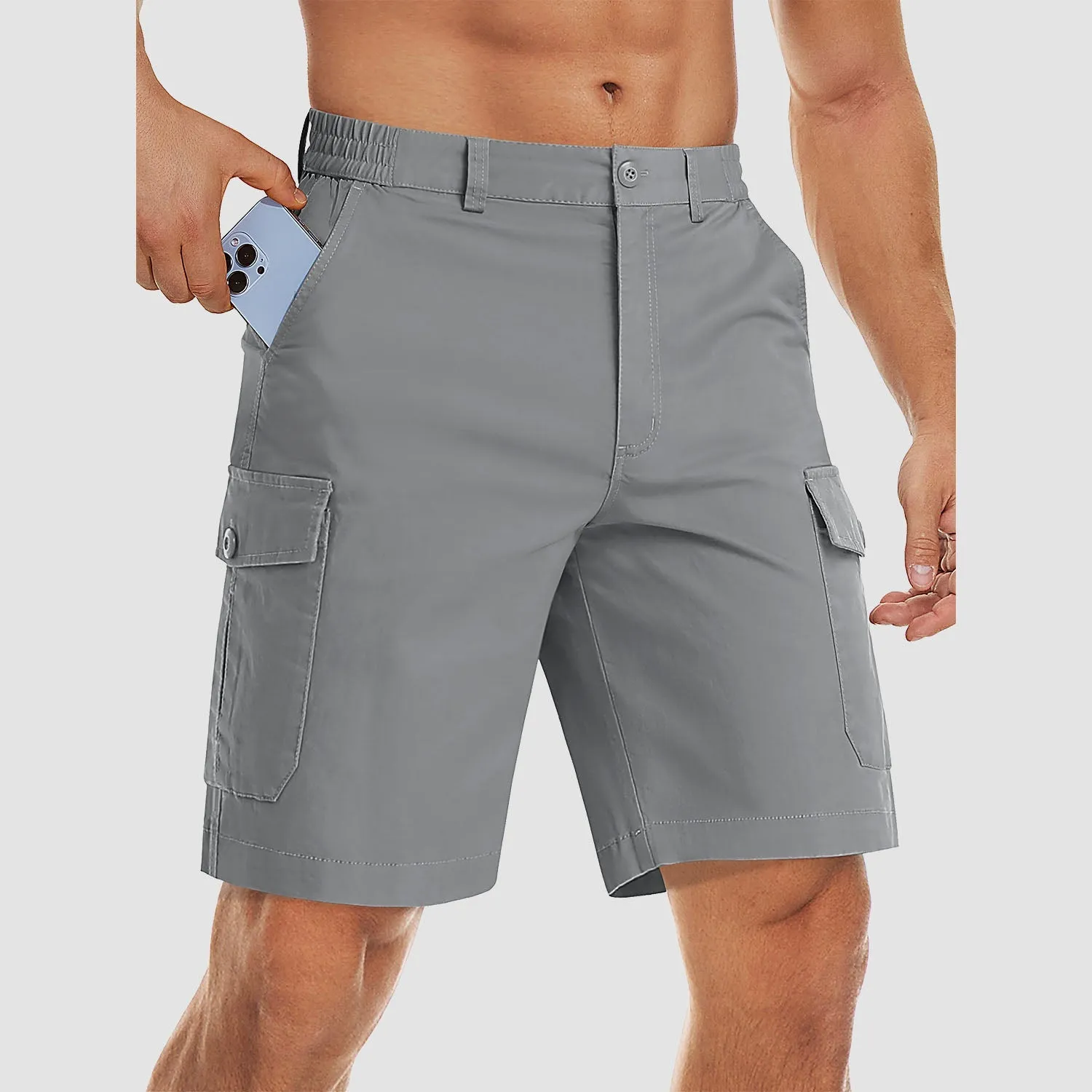 Men's Cargo Shorts Casual Work Shorts