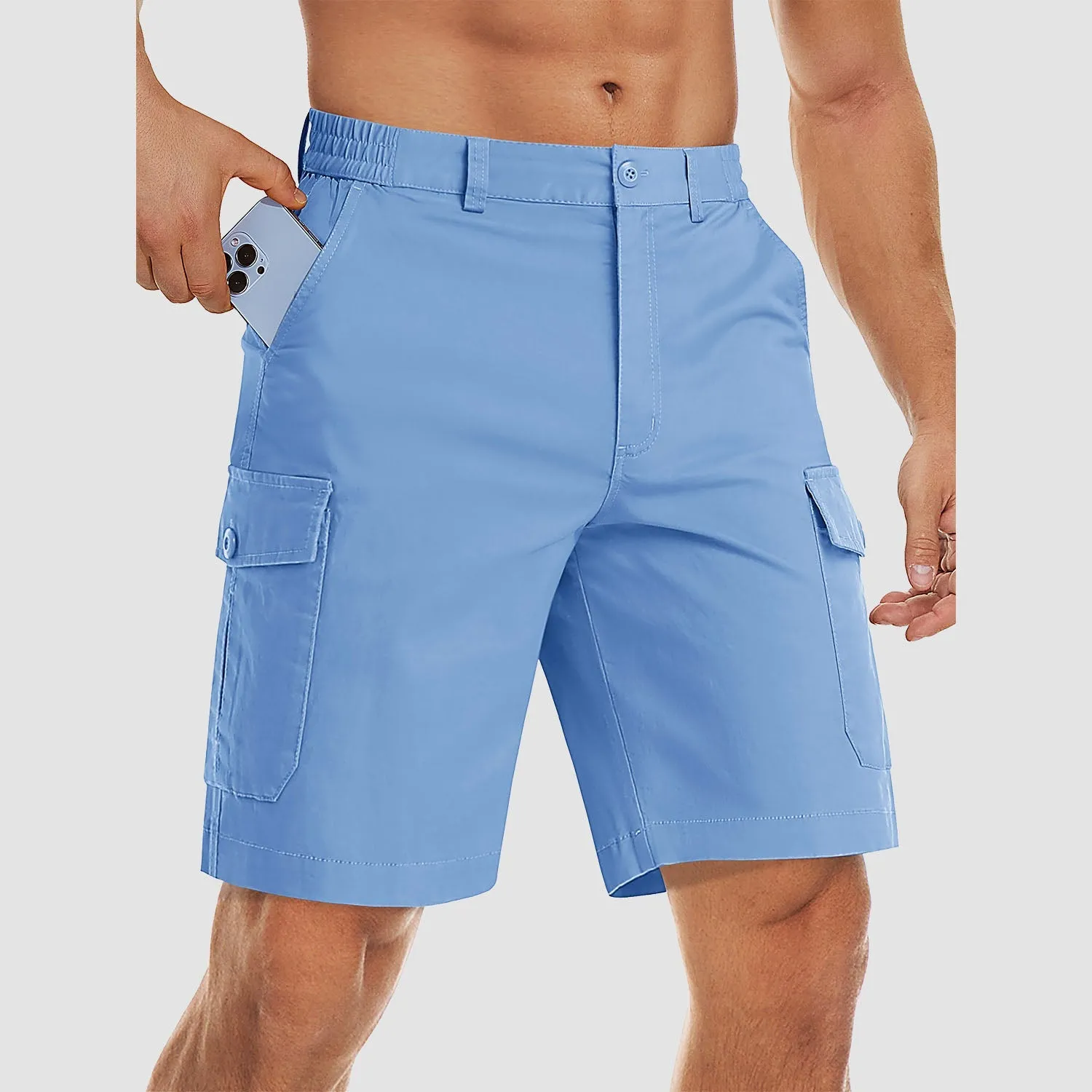 Men's Cargo Shorts Casual Work Shorts