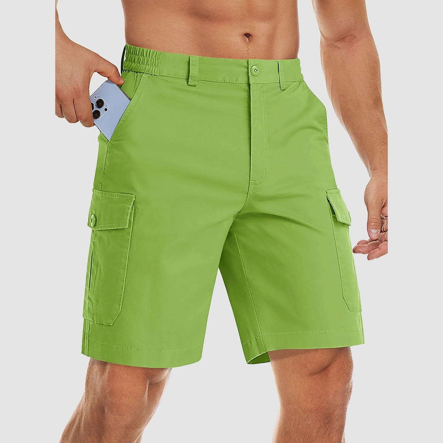 Men's Cargo Shorts Casual Work Shorts