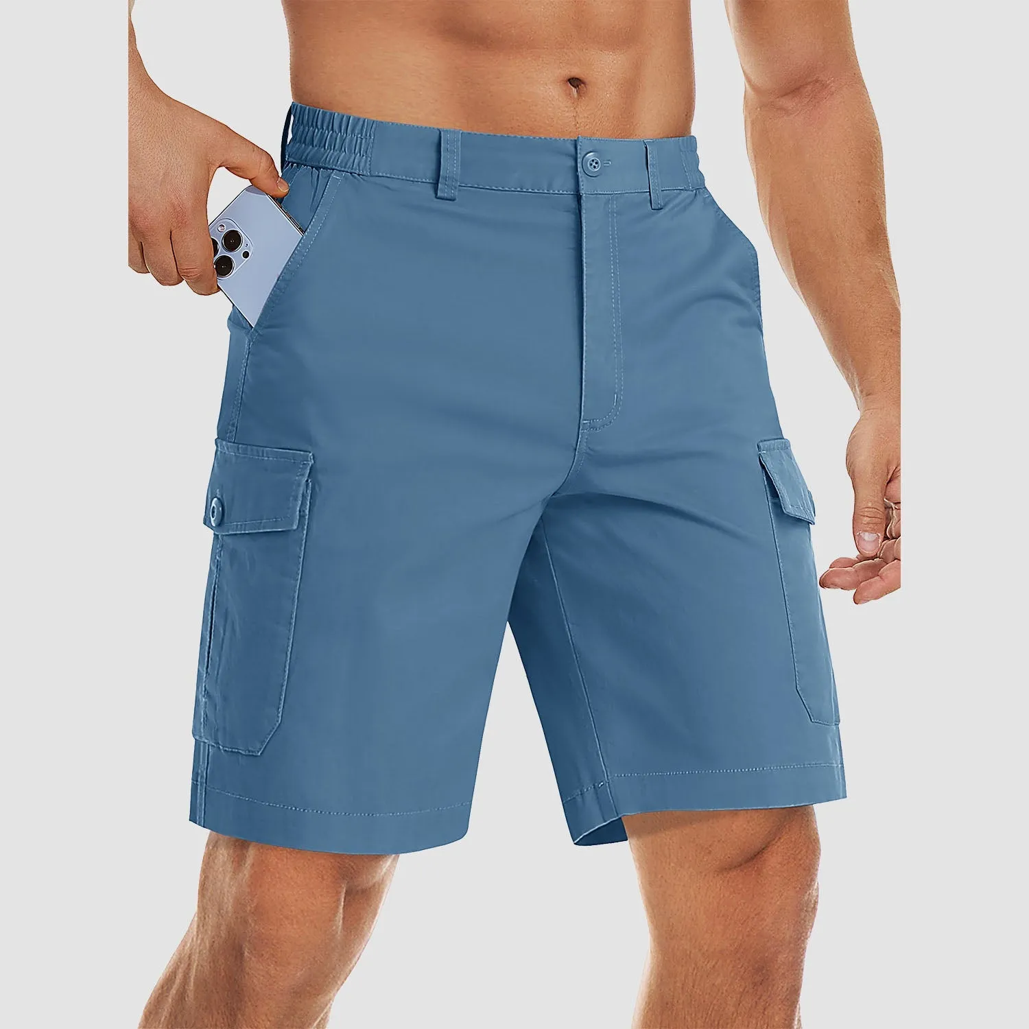 Men's Cargo Shorts Casual Work Shorts