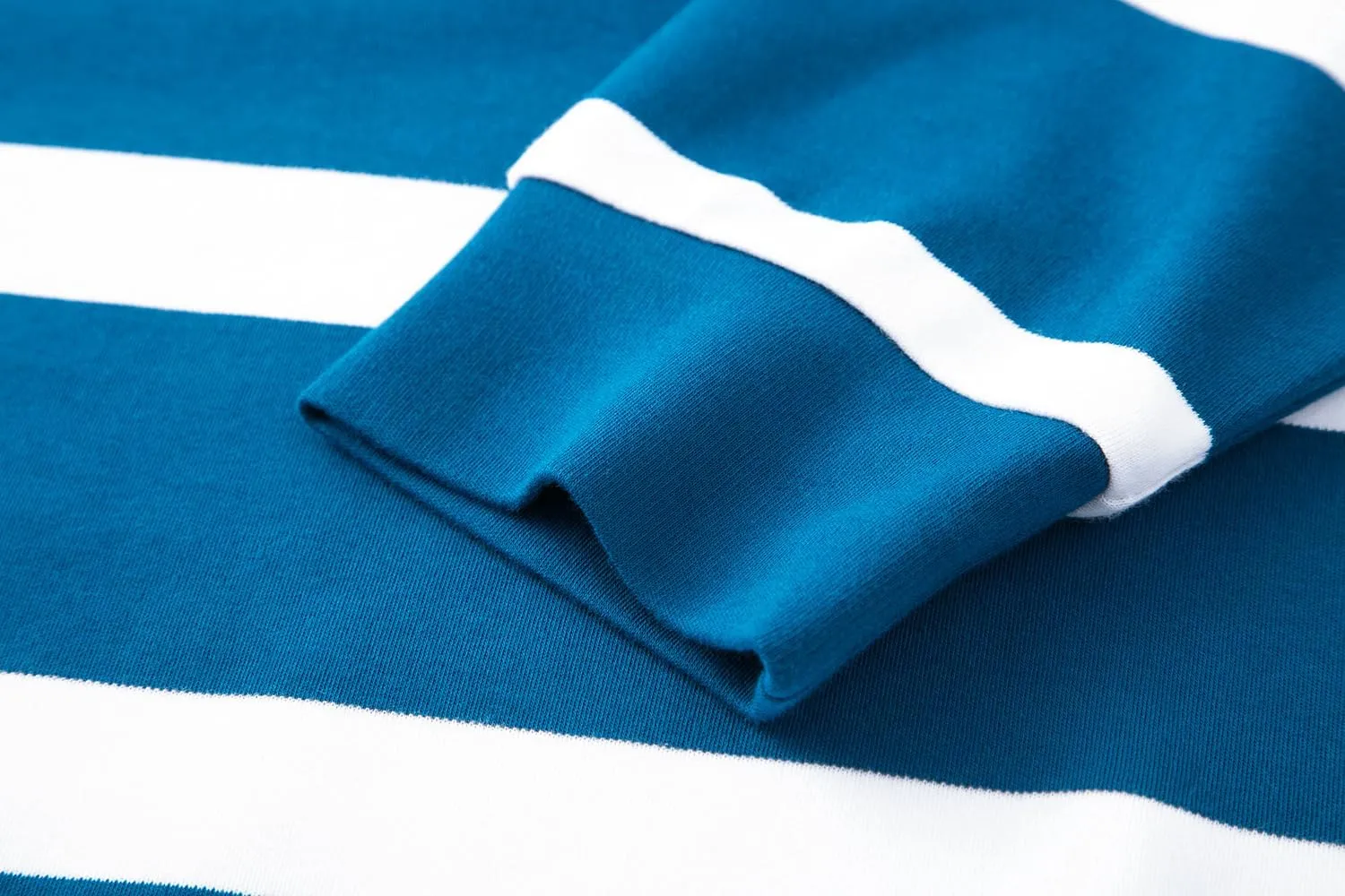 Mens Casual Cotton Striped Long Sleeve Collared T Shirt Polo Shirts
