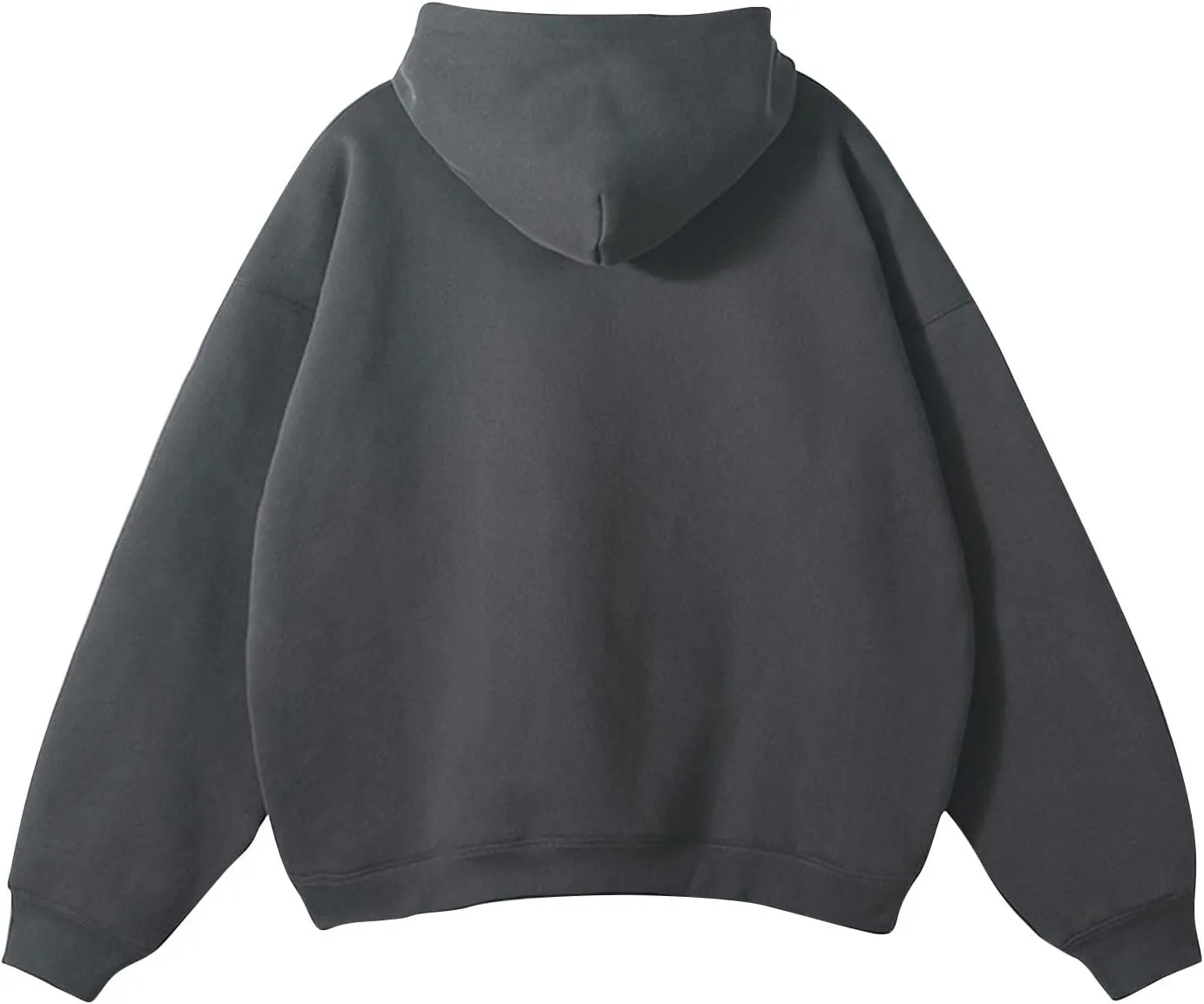 Men's Casual Fleece Hoodie Heavy Sherpa Lined Sweatshirt Fall Winter Warm Thick Pullover Sweatshirts