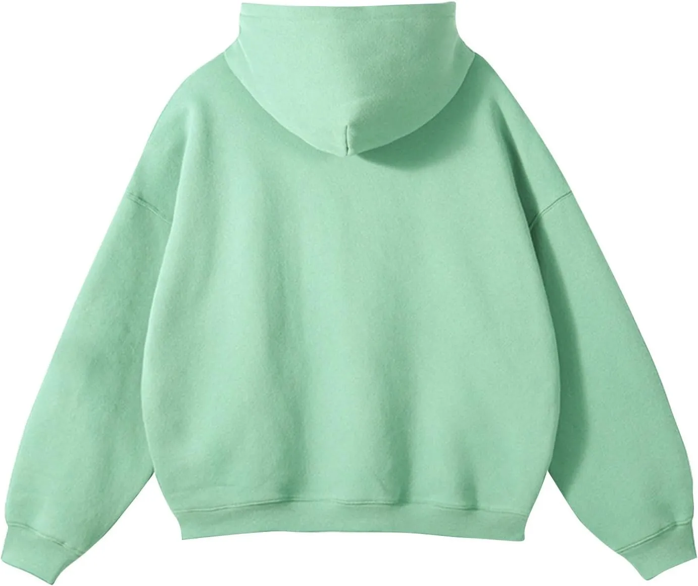 Men's Casual Fleece Hoodie Heavy Sherpa Lined Sweatshirt Fall Winter Warm Thick Pullover Sweatshirts