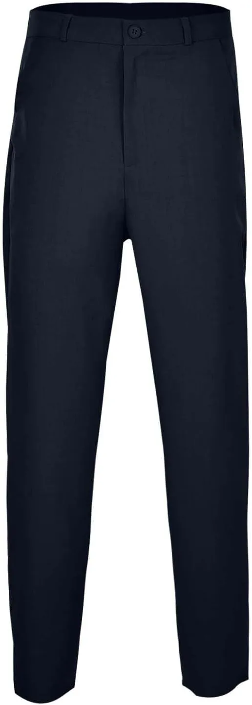 Mens Casual Pants with Pockets Solid Quick Dry Golf Pants Regular Fit Lightweight Work Pants for Men Dress Pants