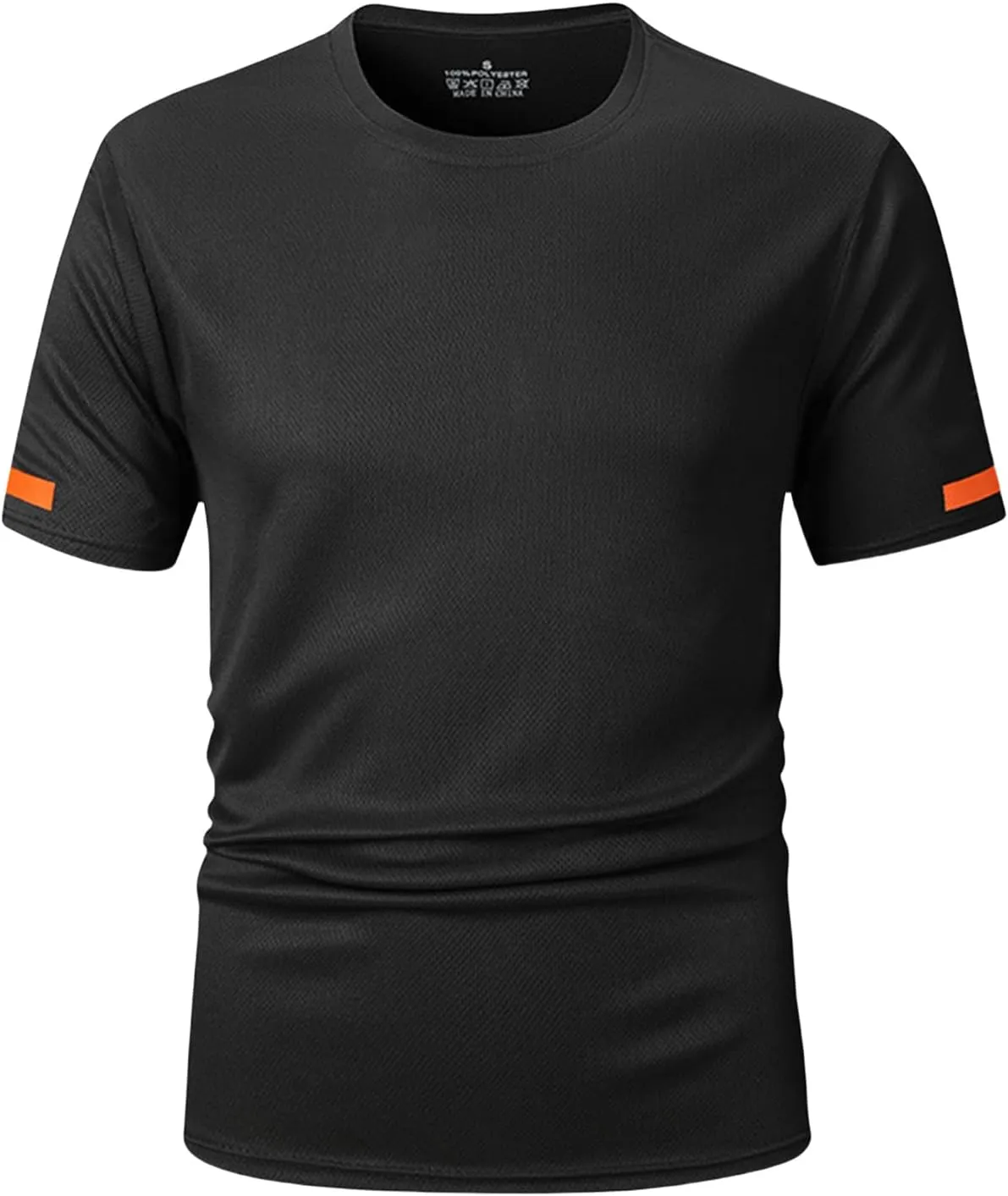 Men's Compression Shirts Quick Dry Stretch Short Sleeve Athletic Shirts Cool Dry Moisture Wicking Running Tees Tops