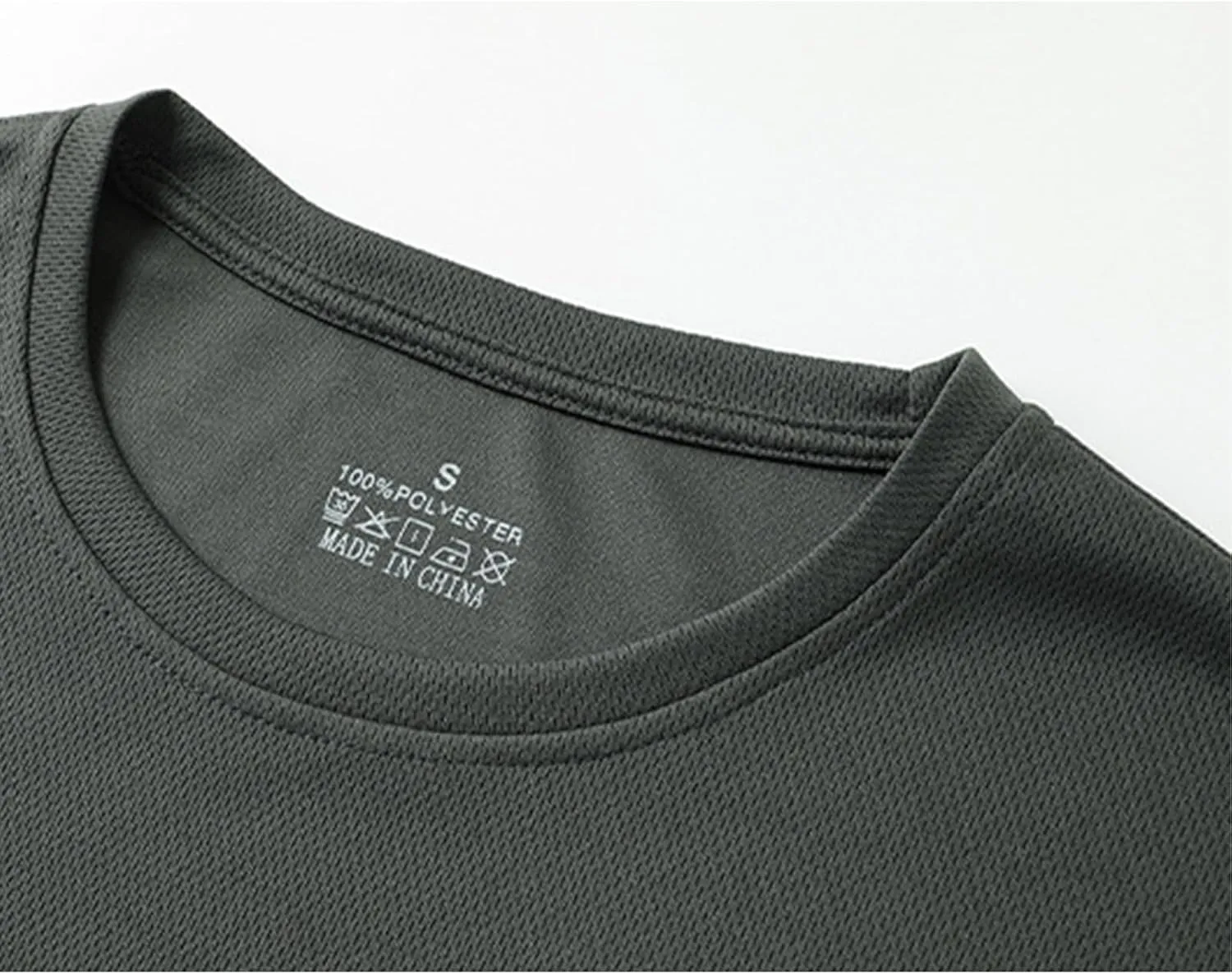 Men's Compression Shirts Quick Dry Stretch Short Sleeve Athletic Shirts Cool Dry Moisture Wicking Running Tees Tops