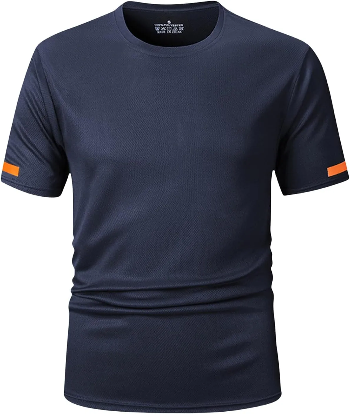Men's Compression Shirts Quick Dry Stretch Short Sleeve Athletic Shirts Cool Dry Moisture Wicking Running Tees Tops