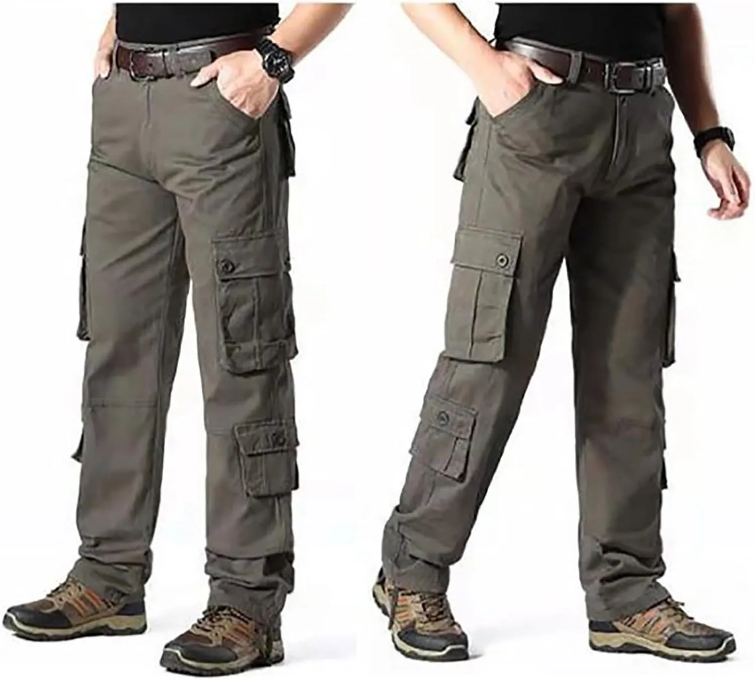 Men's Graphic Cargo Pants Slim Fit Work Pants for Men Sweatpants for Men Army Fleece Sweat Pants Men Comfy Pant
