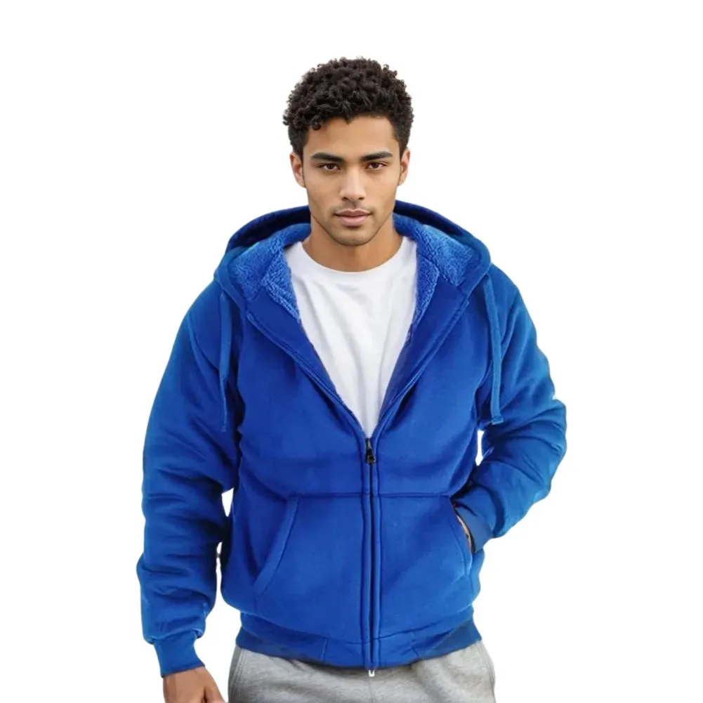 Men's Heavyweight Sherpa Lined Hoodie