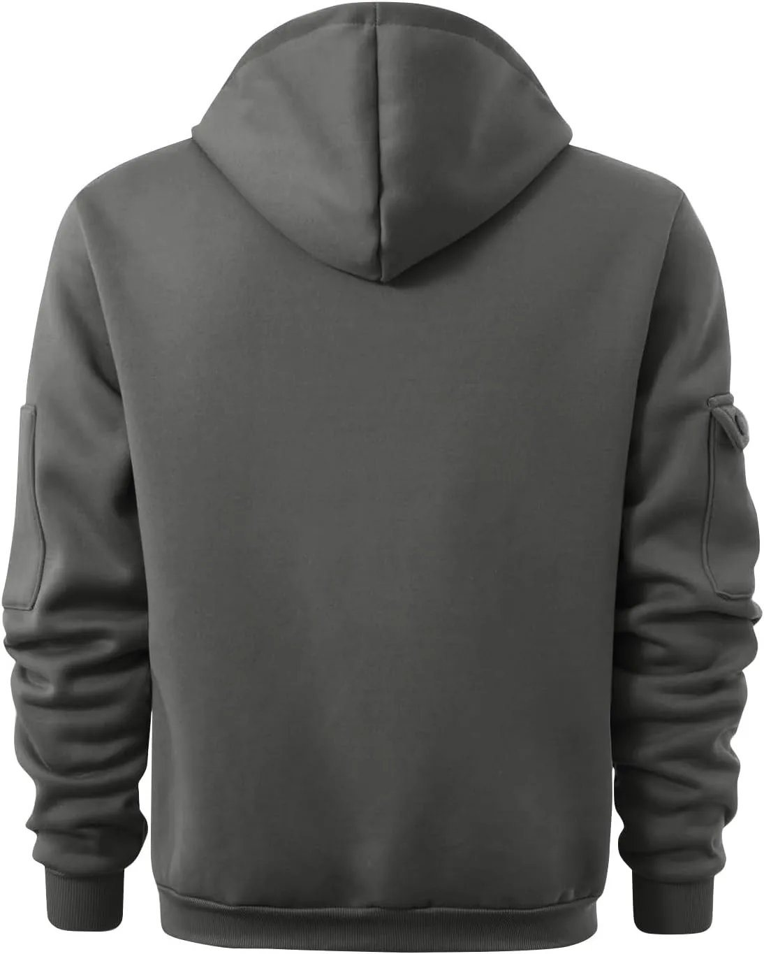 Men'S Hoodie Tactical Quarter Zip Pullover Oversized Sweatshirt Design Long Sleeve Streetwear Hoodies With Pockets