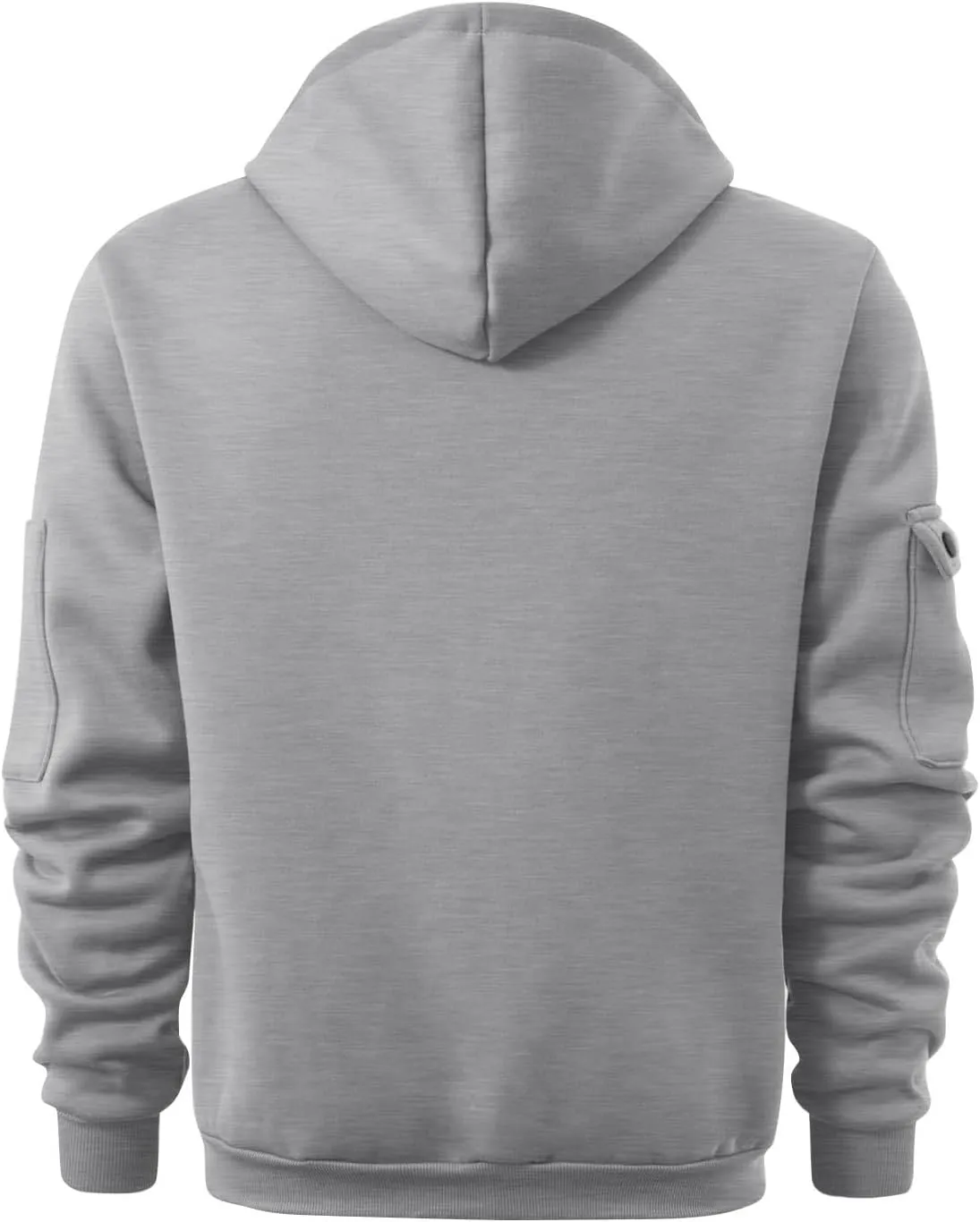 Men'S Hoodie Tactical Quarter Zip Pullover Oversized Sweatshirt Design Long Sleeve Streetwear Hoodies With Pockets