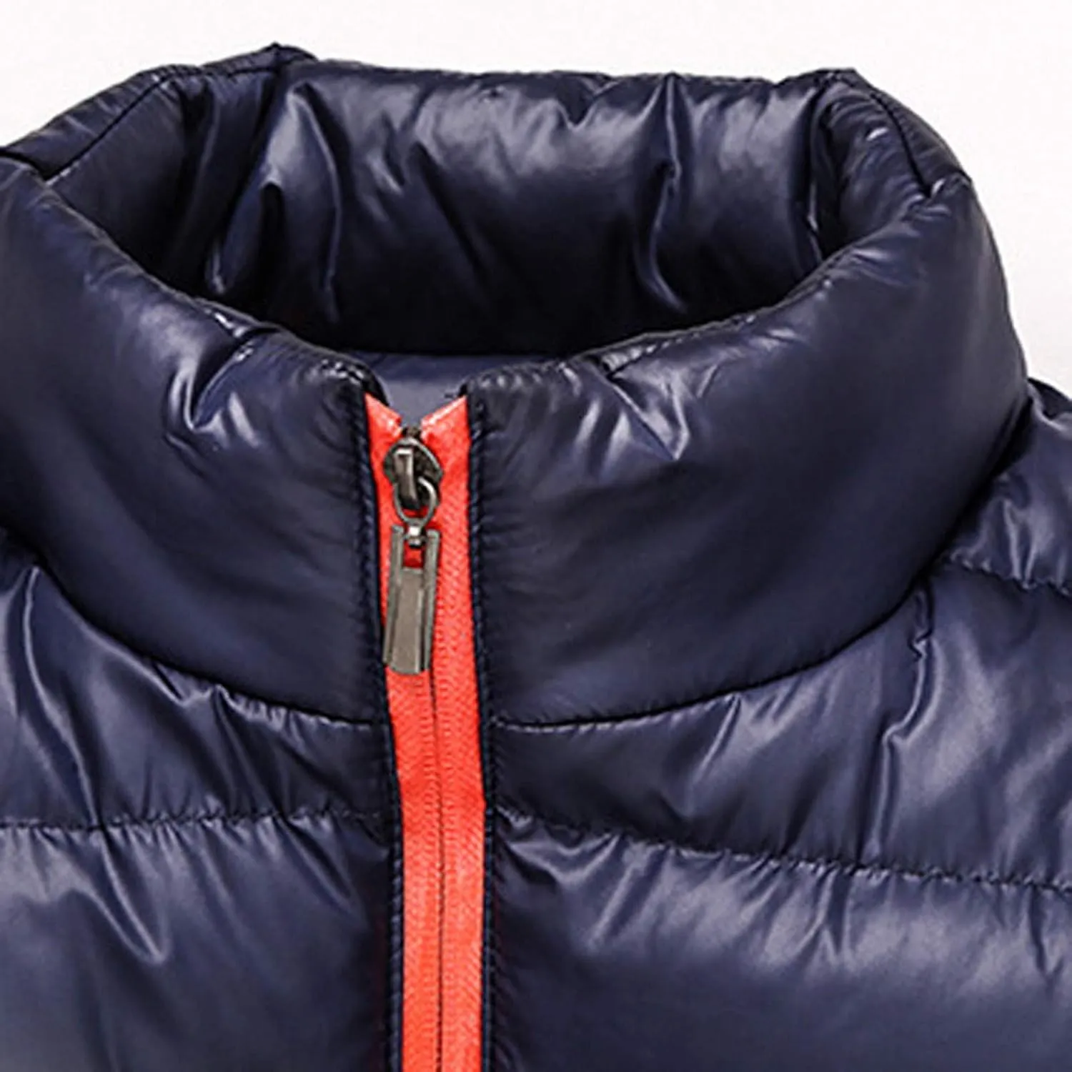 Mens Lightweight Puffer Jacket Packable Winter Warm Down Coat Quilted Insulated Puffy Jackets Outerwear with Pockets
