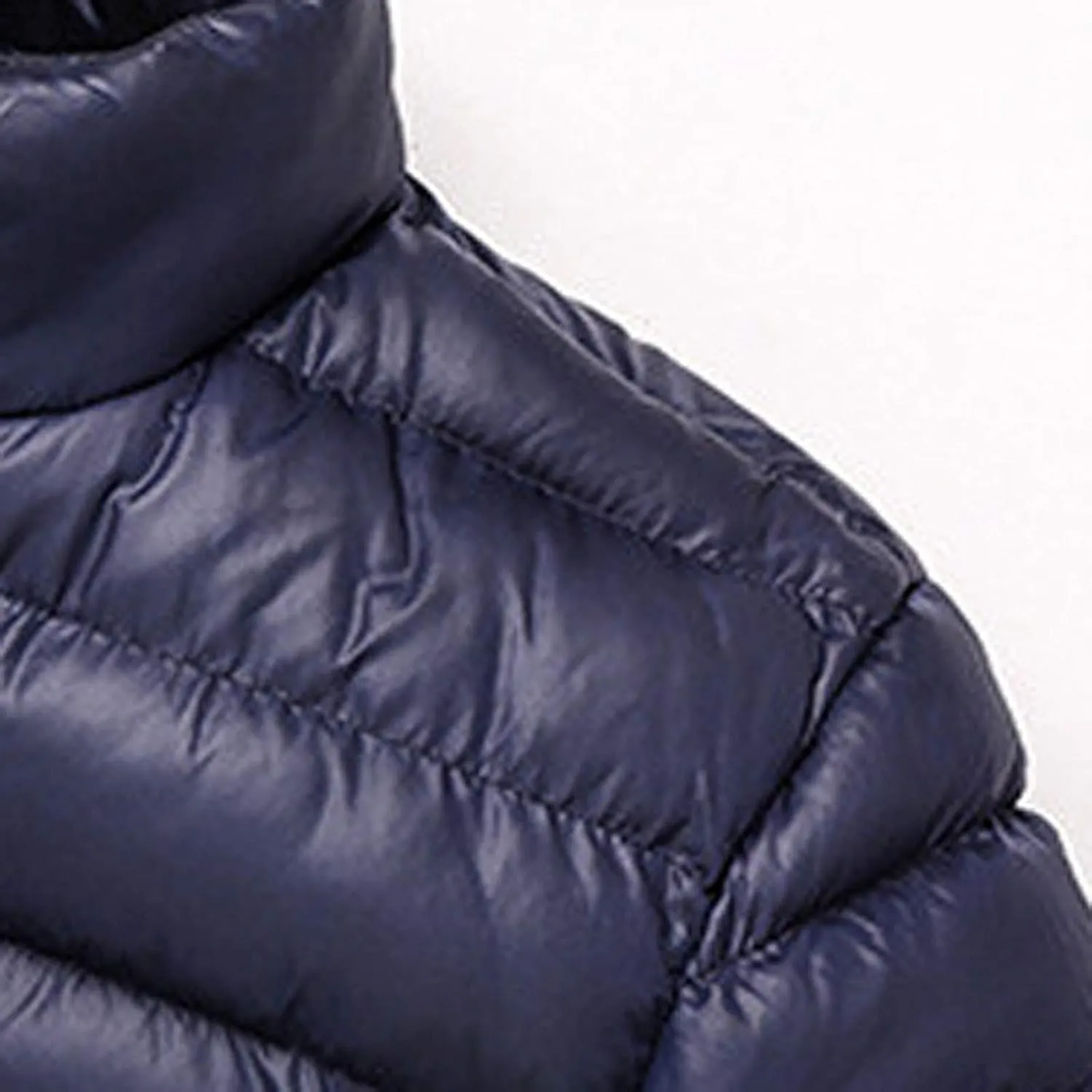 Mens Lightweight Puffer Jacket Packable Winter Warm Down Coat Quilted Insulated Puffy Jackets Outerwear with Pockets