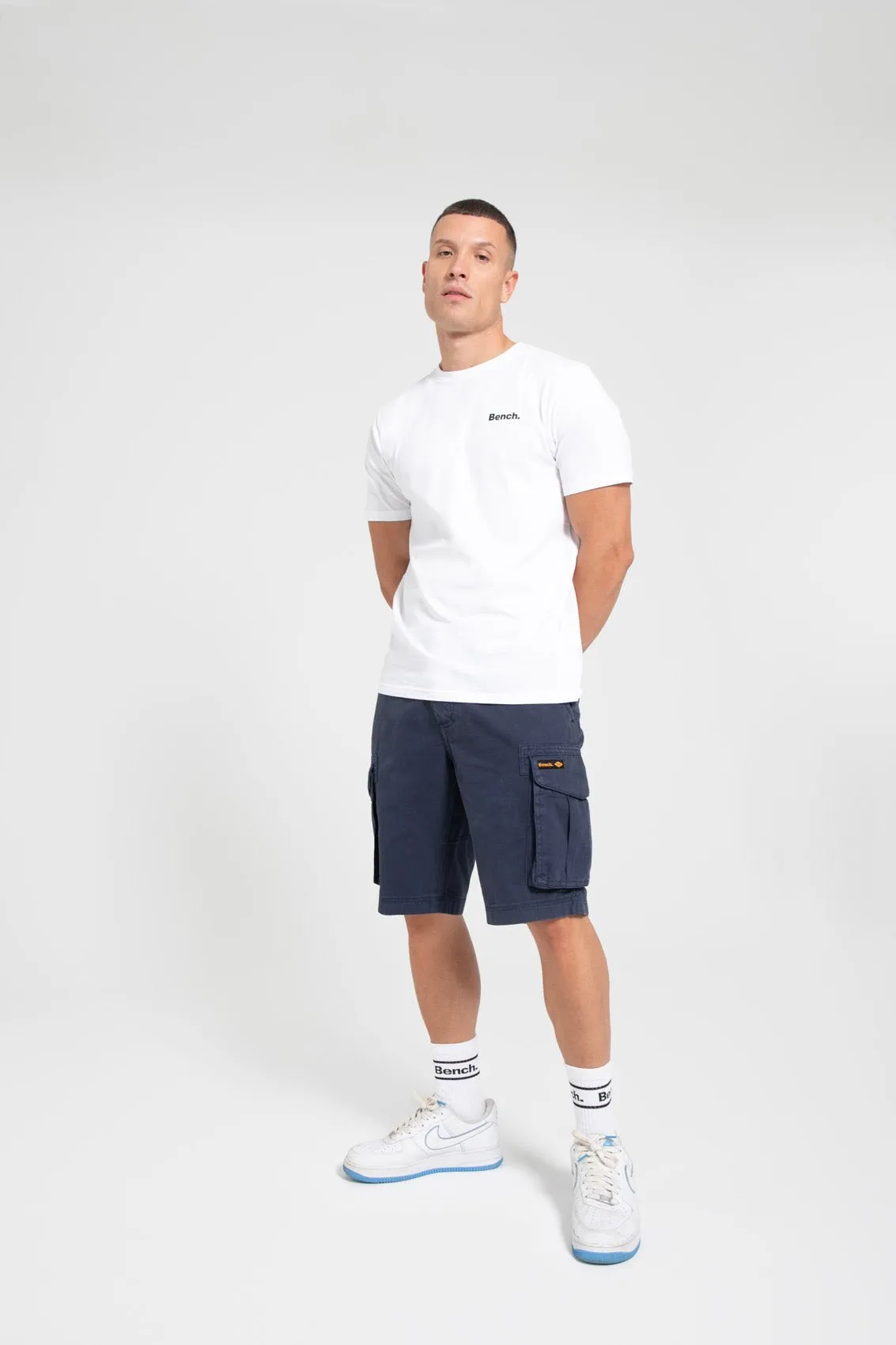 Mens 'NOAHS' Cargo Shorts - NAVY