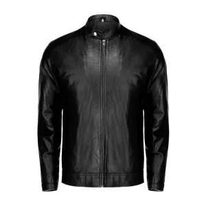Mens Pure Sheep Leather Jacket