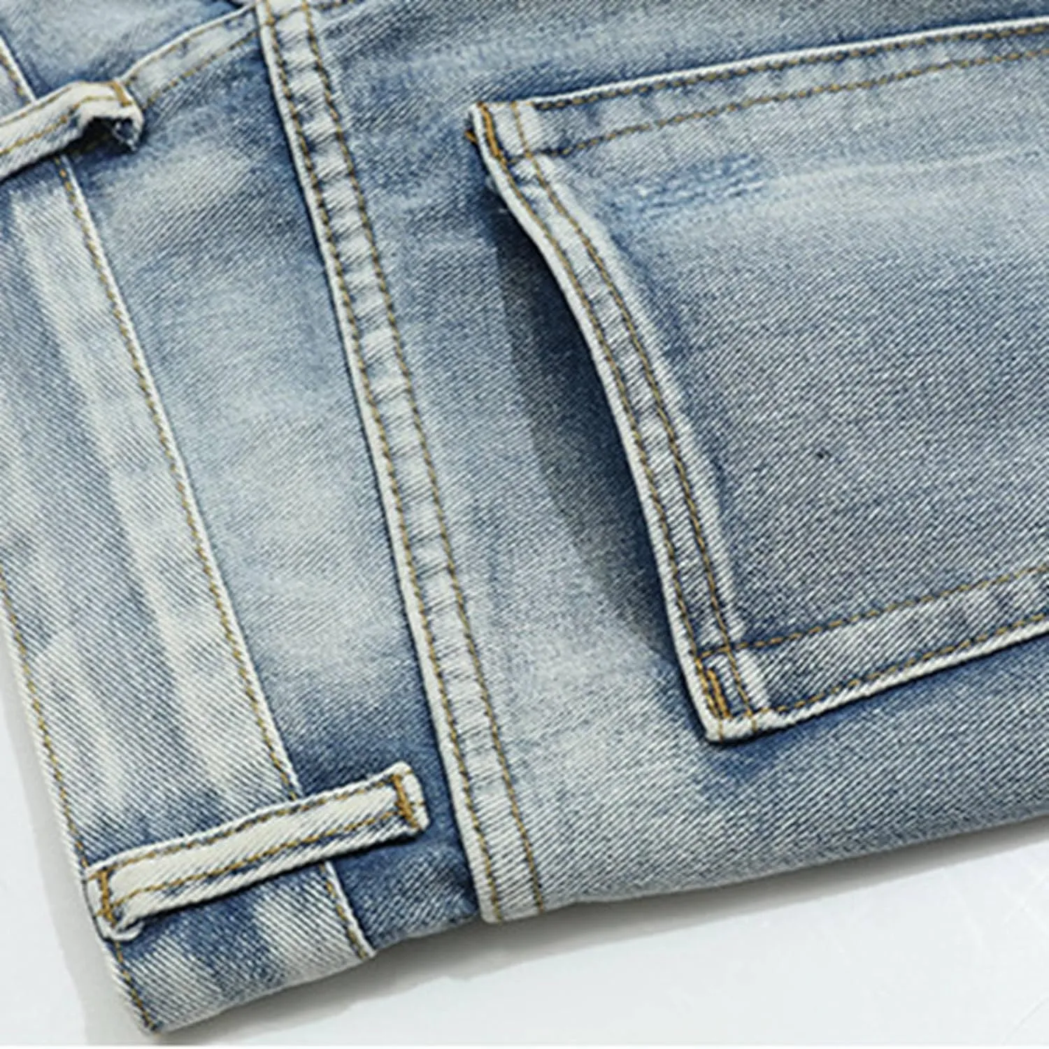 Men's Relaxed Fit Jeans Straight Leg Stretch Comfort Denim Jeans for Men Jean's for Men