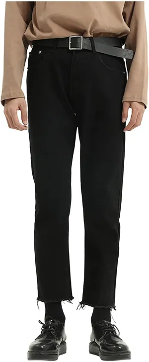 Men's Relaxed Fit Jeans Straight Leg Stretch Comfort Denim Jeans for Men Slim Stretch