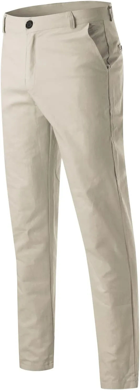 Men's Ripped Jeans Slim Fit Skinny Stretch Jeans Pants Button Zip Off Comfy Denim Pants Slim Fit Tapered Leg Trouser