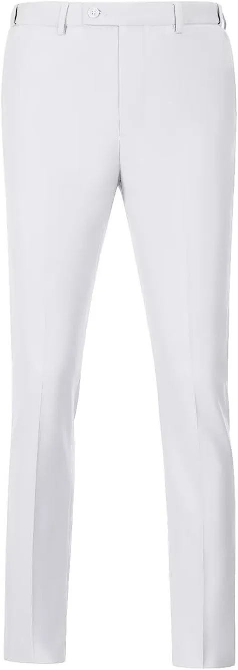 Men's Slim Fit Dress Pants Stretch Casual Pants Mens Work Slacks