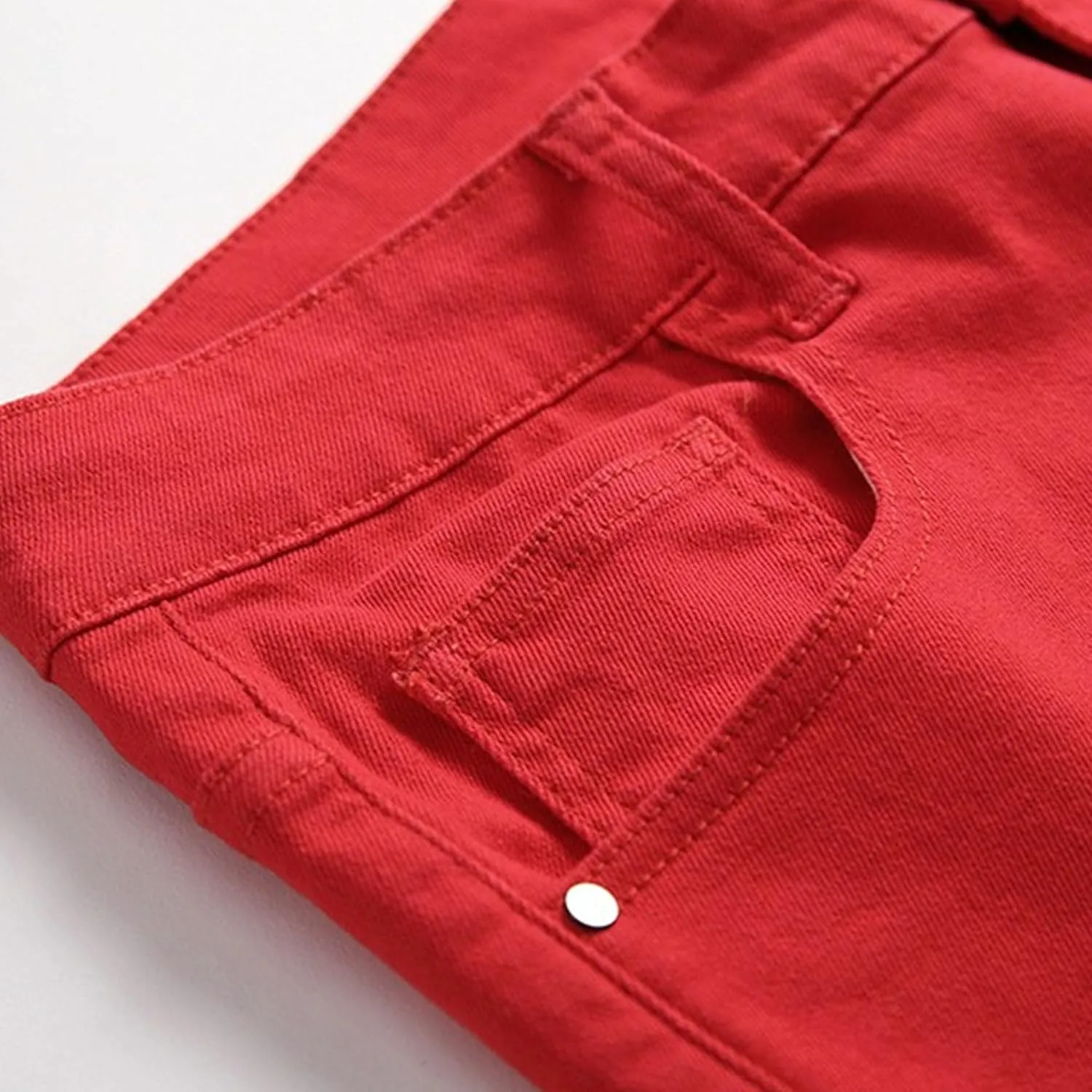 Men's Straight Leg Fashion Jeans Pants Skinny Slim Fit Stretch