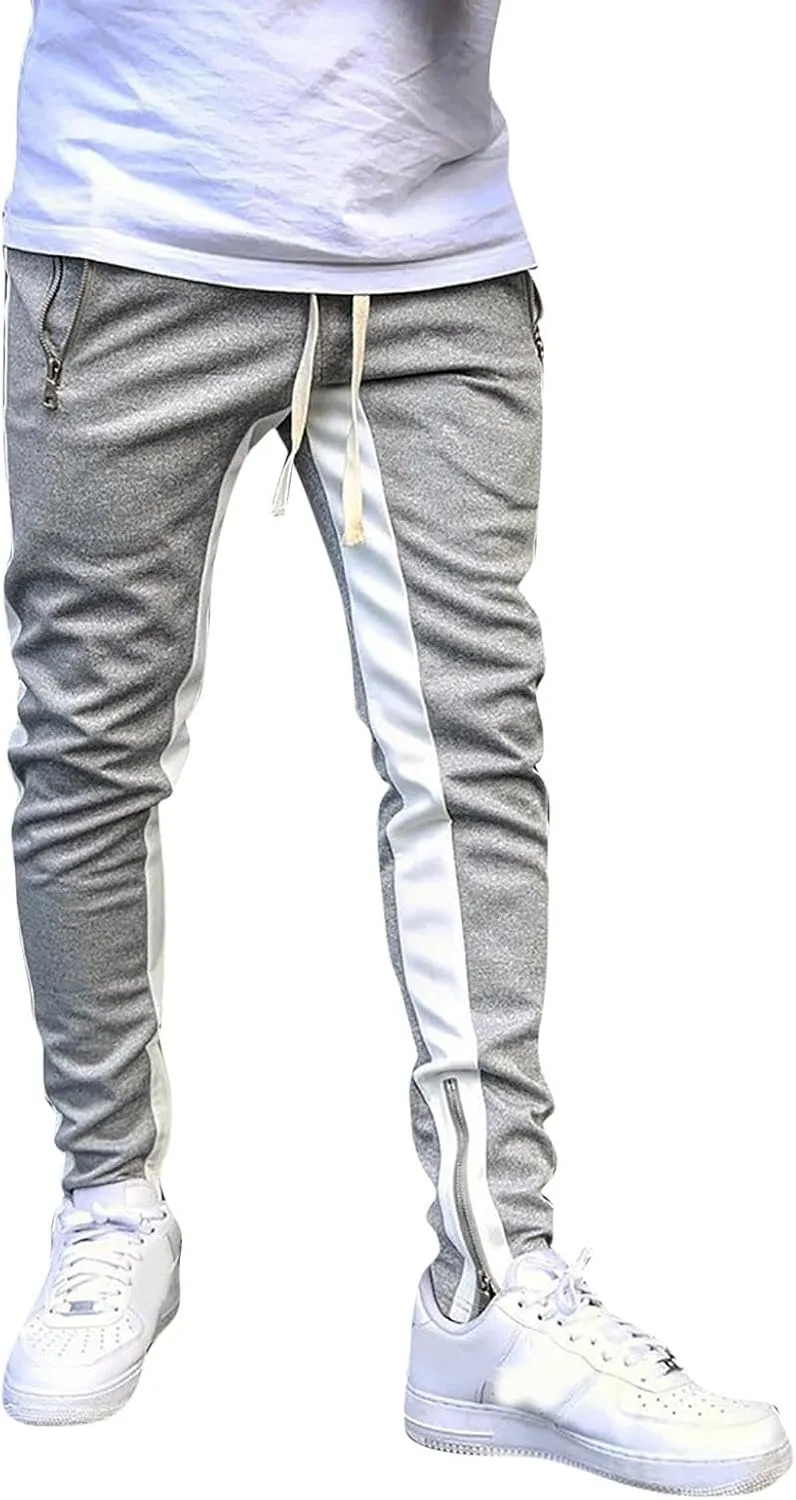 Mens Sweatpants Ripstop Cargo Pants Casual Color Solid Men's Trousers Leggings Multi-Pocket Pants Tooling Men's Pants