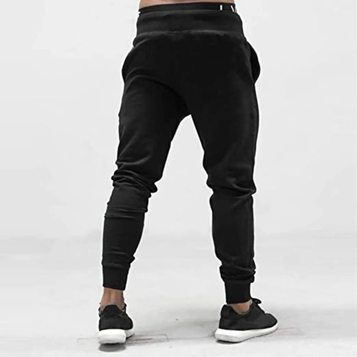 Mens Sweatpants with Pockets Thermal Cotton Pants Fashion Loose Handsome Pocket Jeans Pants Tooling Camouflage Pants