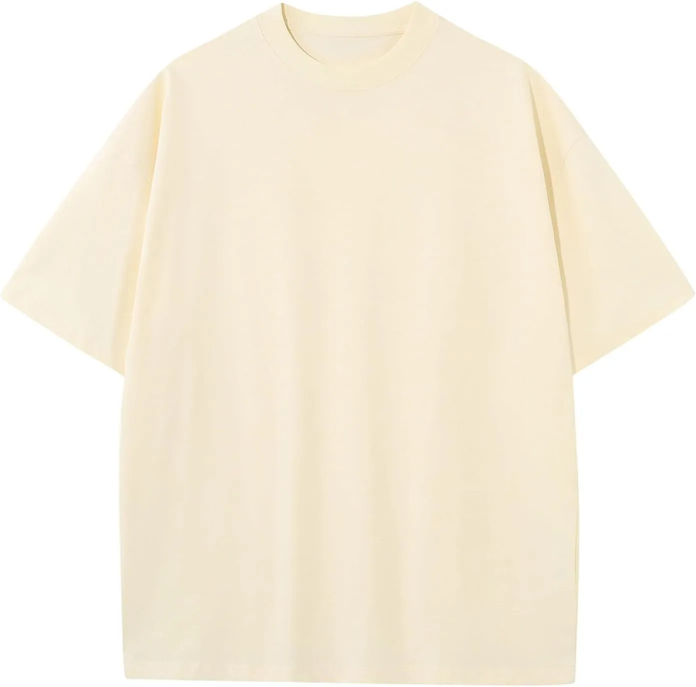 Mens T-Shirts Short Sleeve Cotton UPF 50  Lightweight Cooling Tees Tops Casual Crew Neck Basic Tee Shirts