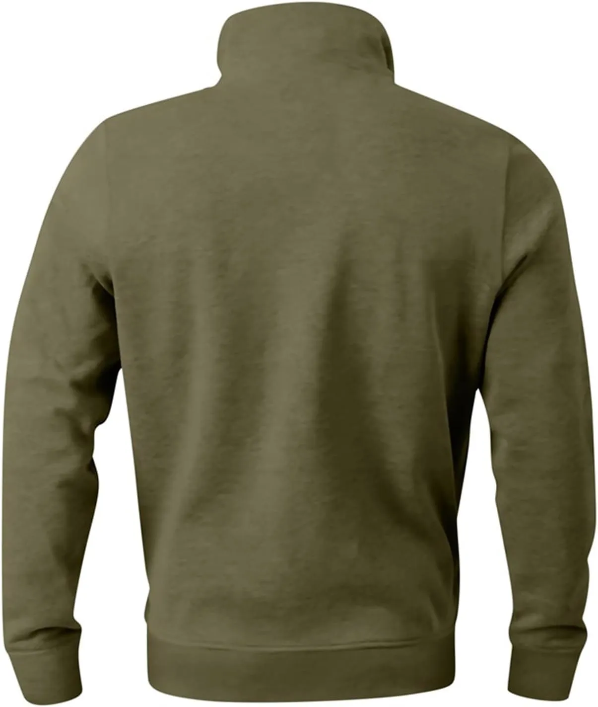 Men's Thermal Fleece Quarter-Zip Pullover, Winter Outdoor Warm Sweater Lightweight Running Sweatshirt