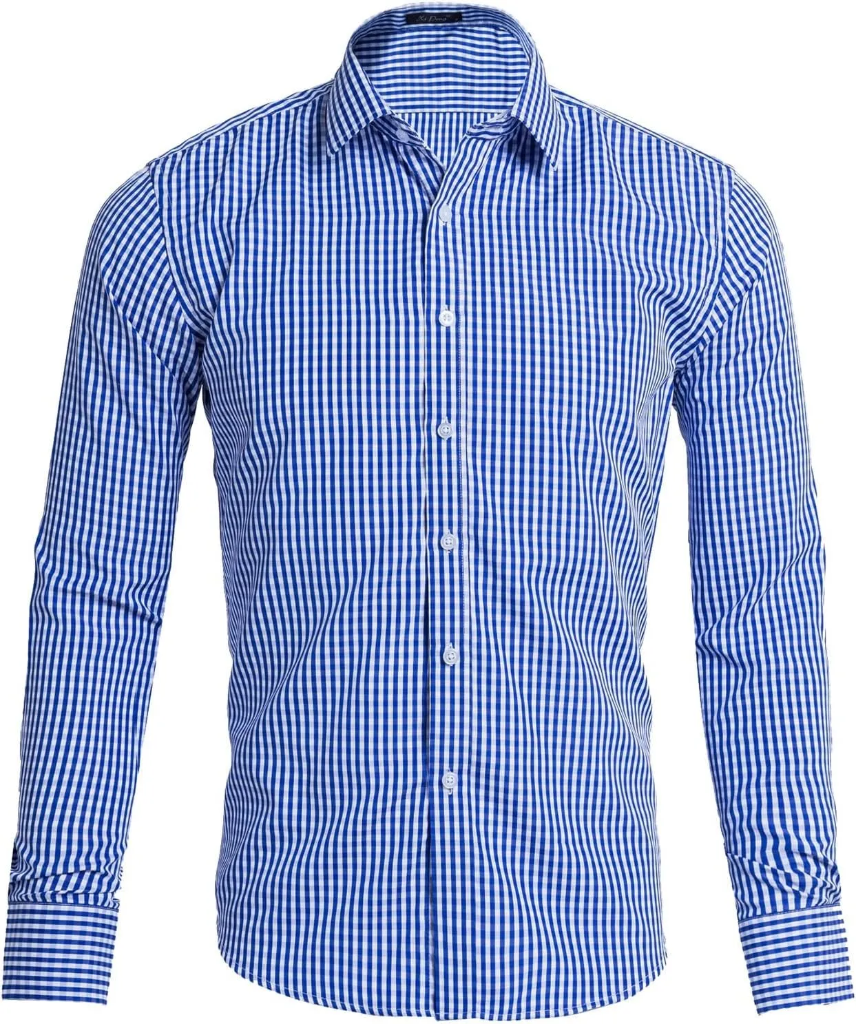 Men's Vertical Striped Shirts Long Sleeve Button Down Shirts Spread Collar Dress Shirts Casual Fall Shirt Jacket