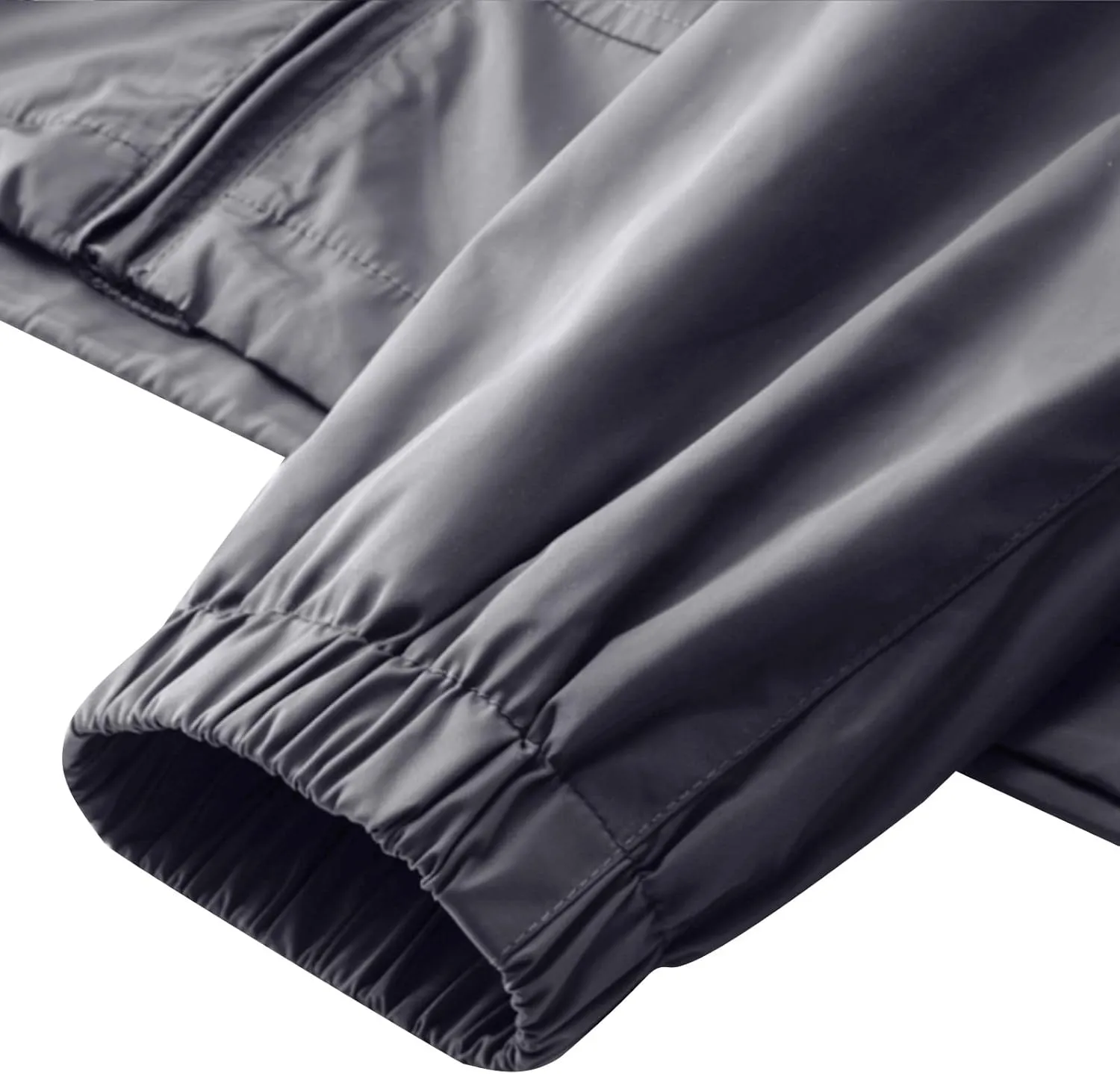 Mens Waterproof Rain Jacket With Hood Softshell Hiking Windbreaker Zip Up Rain Coats Pockets Outdoor Fishing Outwear