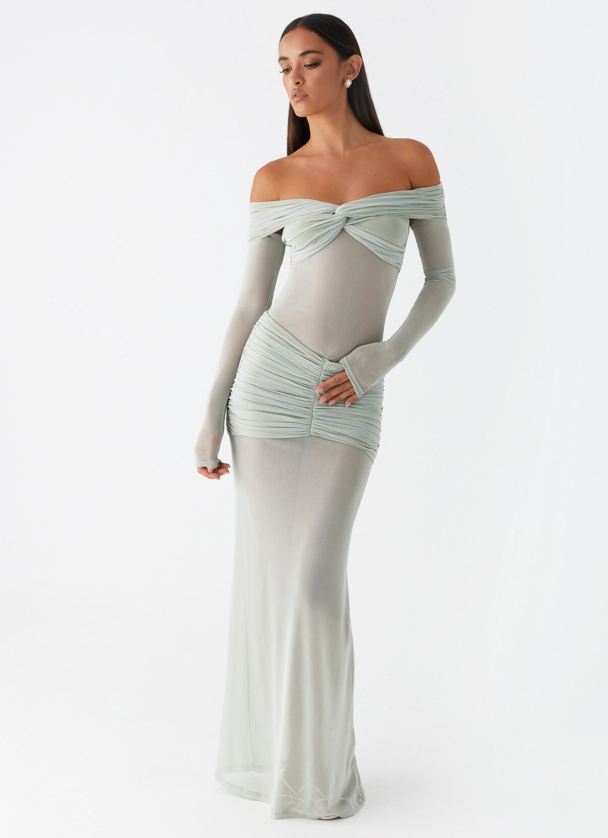 Mercy Maxi Dress - Sage Sweet Mood