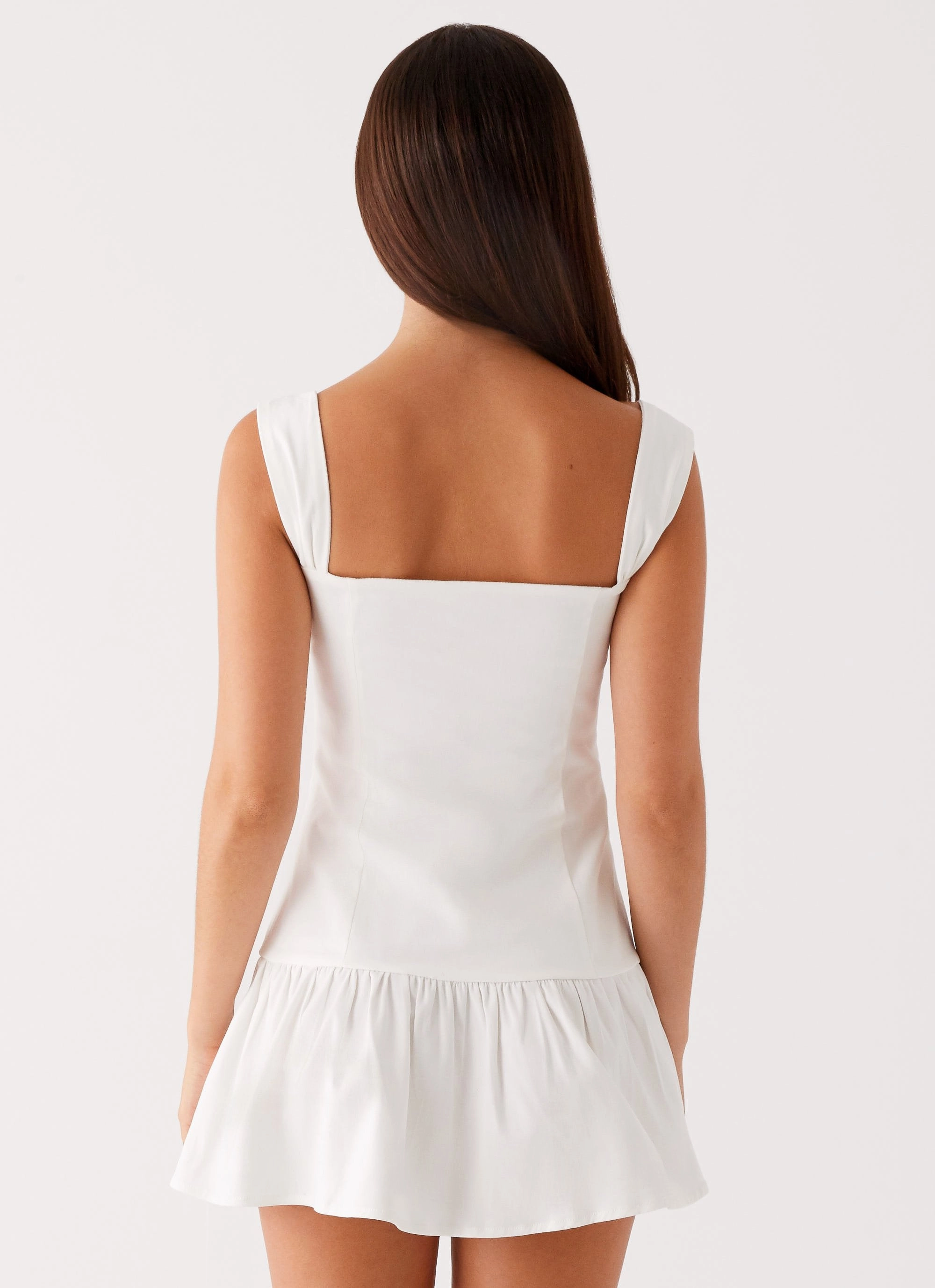 Luxury Feel Miami Mini Dress - White