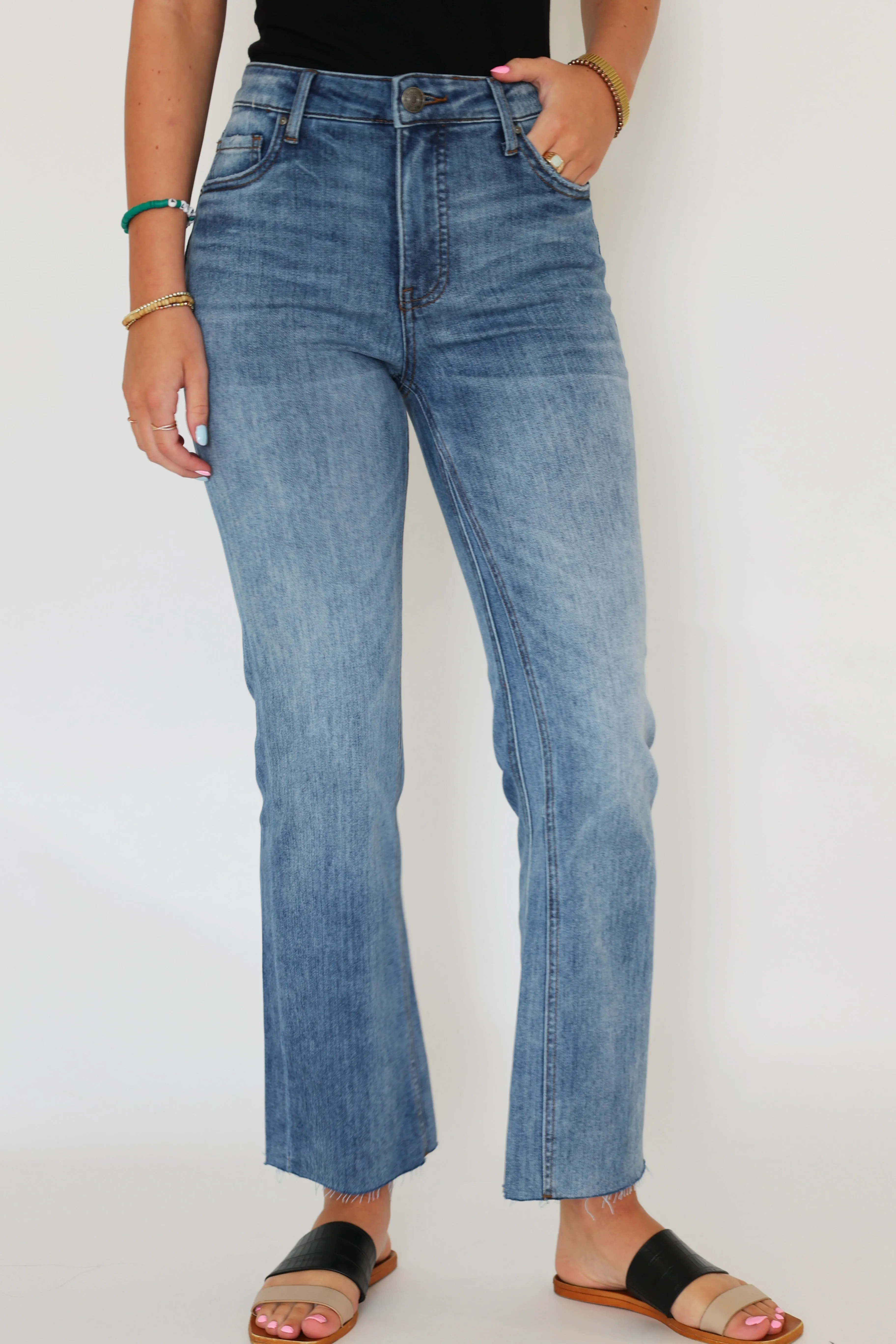 StaticResistantMaterial Trendy Vibe Kelsey High Rise Fab Ab- Acceptance