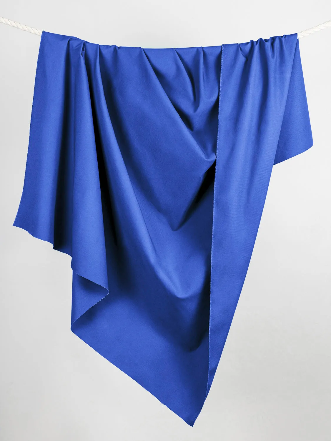 Midweight Organic Cotton Canvas - Royal Blue