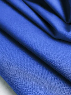Midweight Organic Cotton Canvas - Royal Blue
