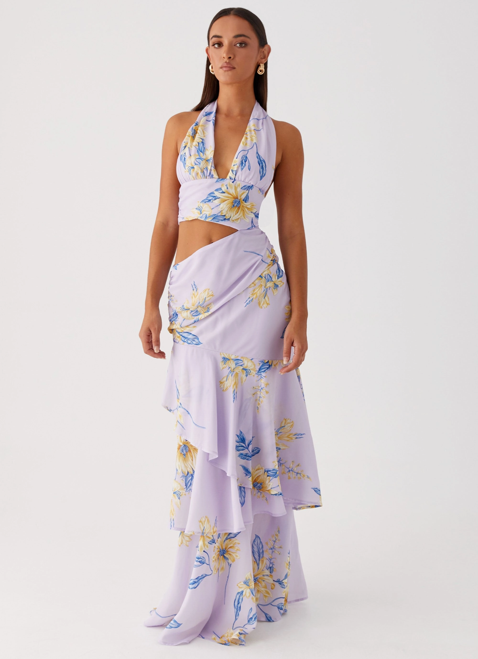 Church Scene Soft Movement Mikayla Maxi Dress - Lavender