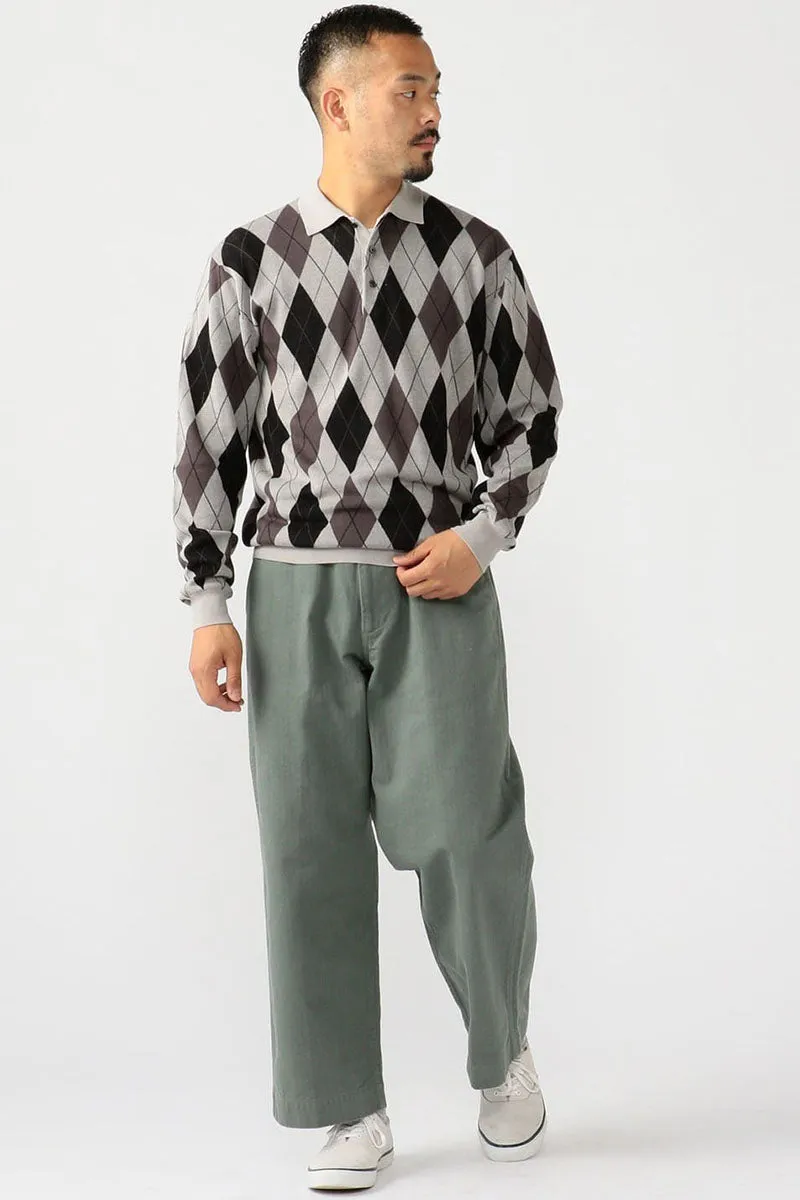 Mil Trousers Herringbone - Sage