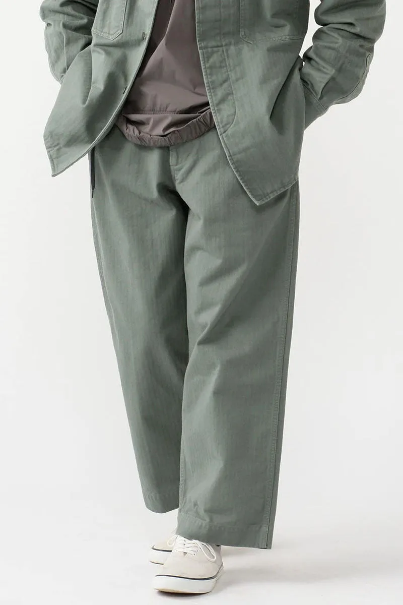 Mil Trousers Herringbone - Sage