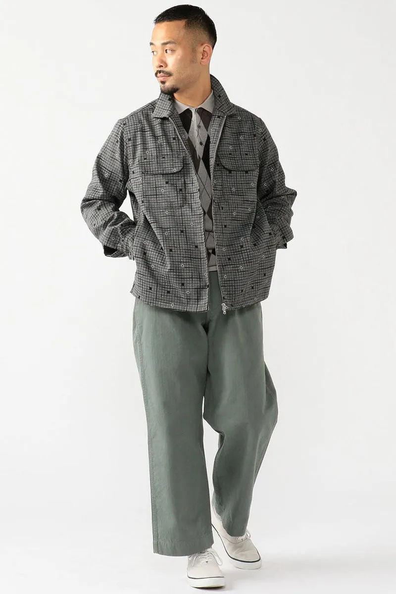 Mil Trousers Herringbone - Sage
