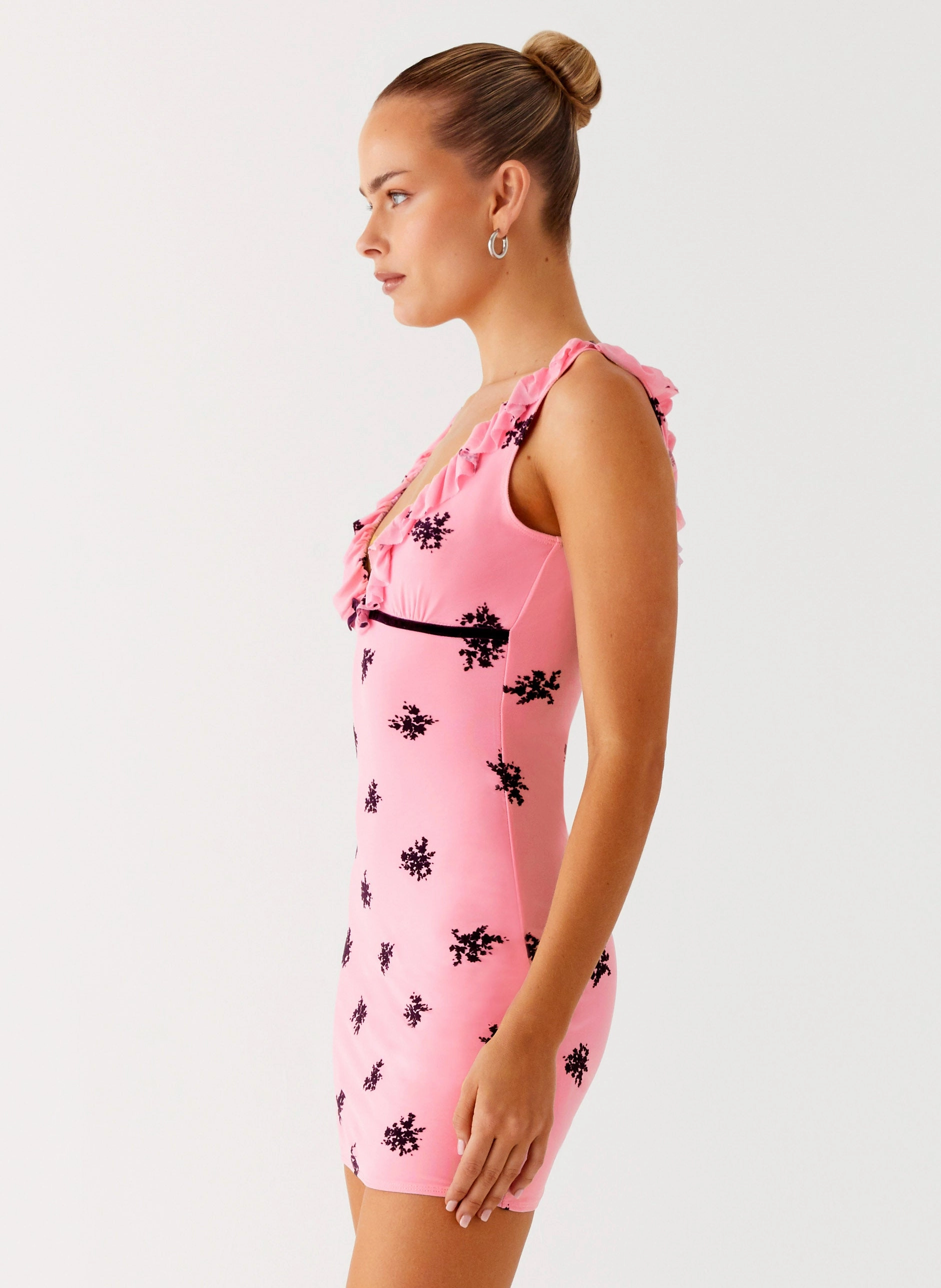 Soft Contour Milena Cami Mini Dress - Pink