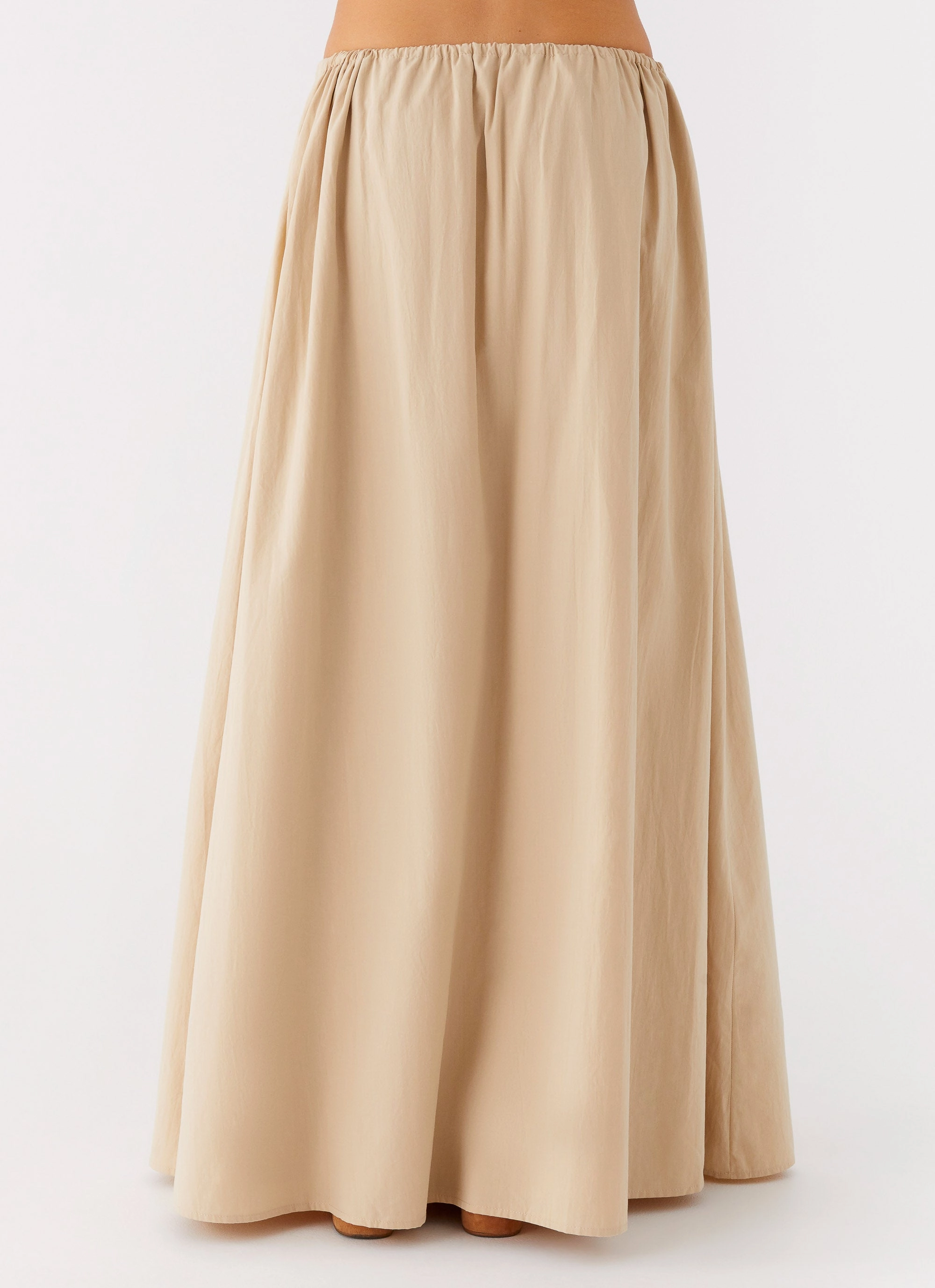 Street Utility Randy Maxi Skirt - Tan