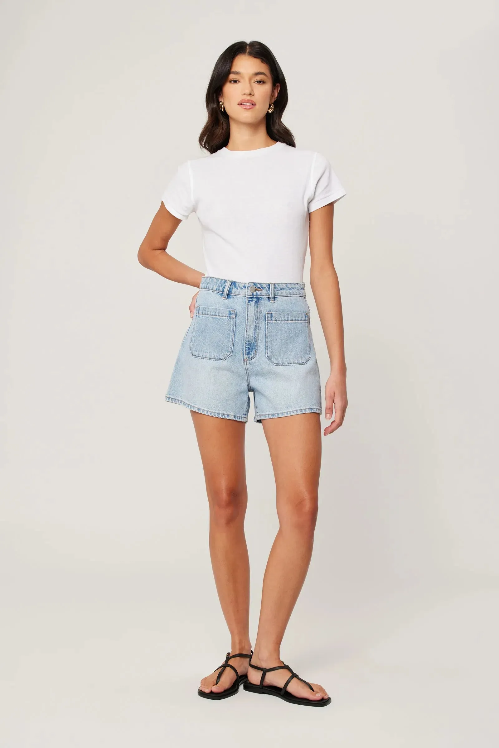 Mirage Short | Lyocell Blue