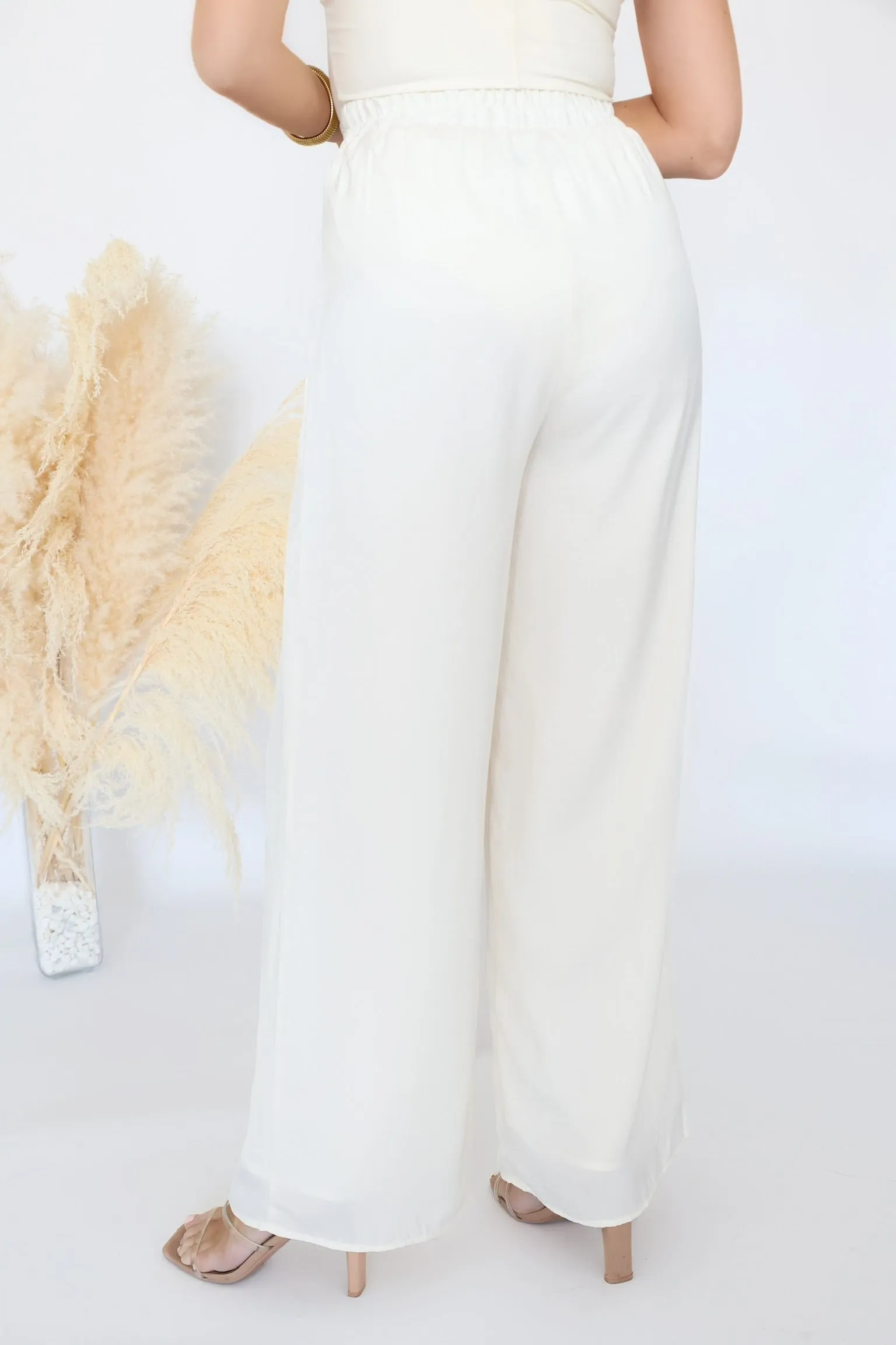 Mirage Wide Leg Pant  (FINAL SALE) BreathableMaterial RecycledPolyester