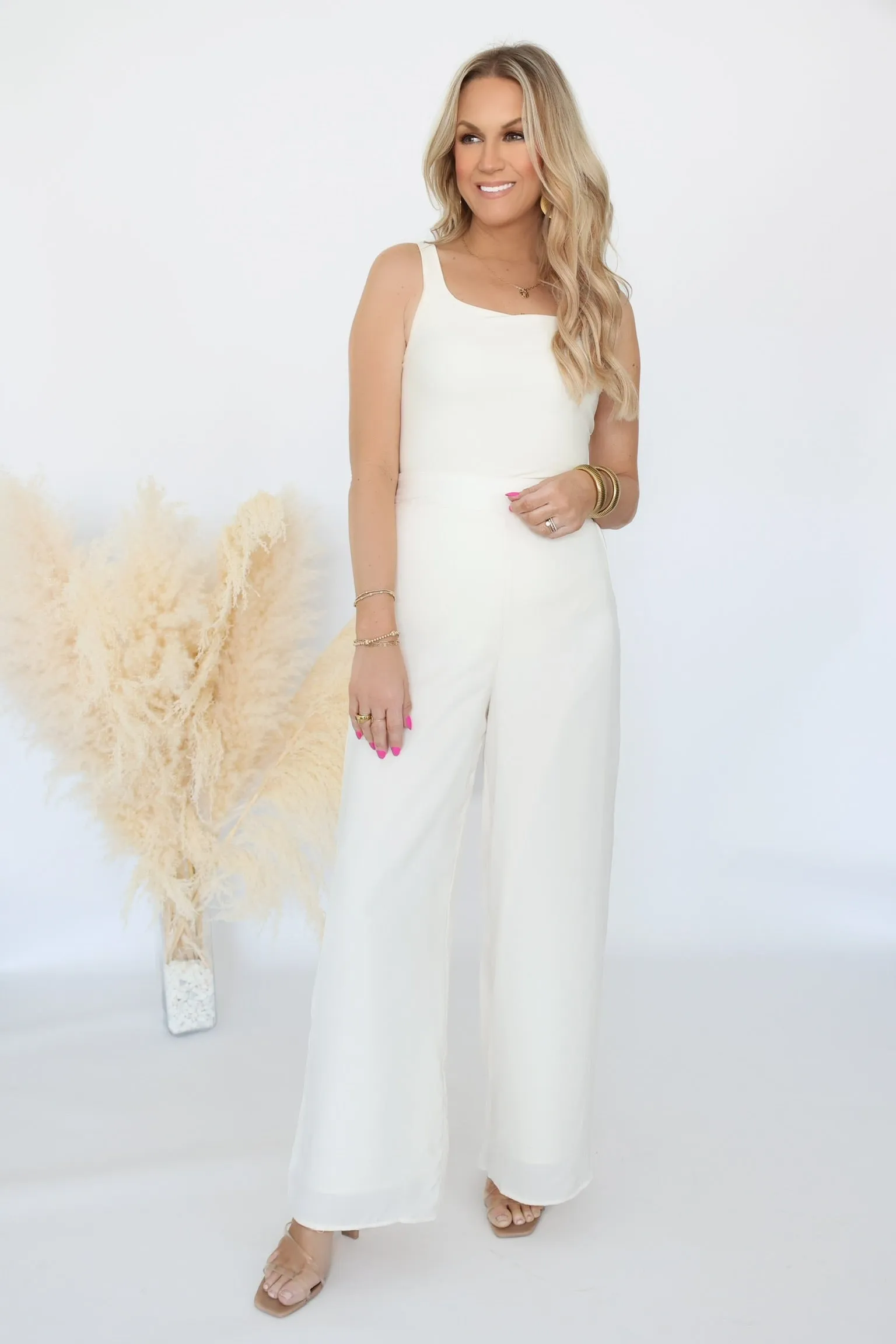 Stretching Fit Sport Performance Design Mirage Wide Leg Pant  (FINAL SALE)